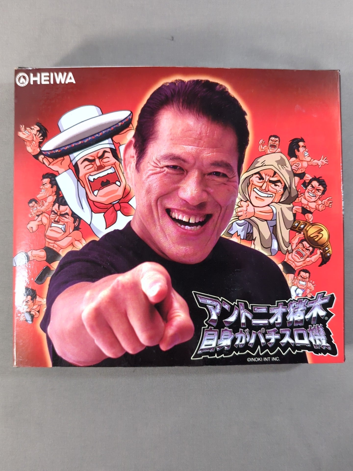 not sold in stores Antonio Inoki Own Pachislot Machine Mobile Stra
