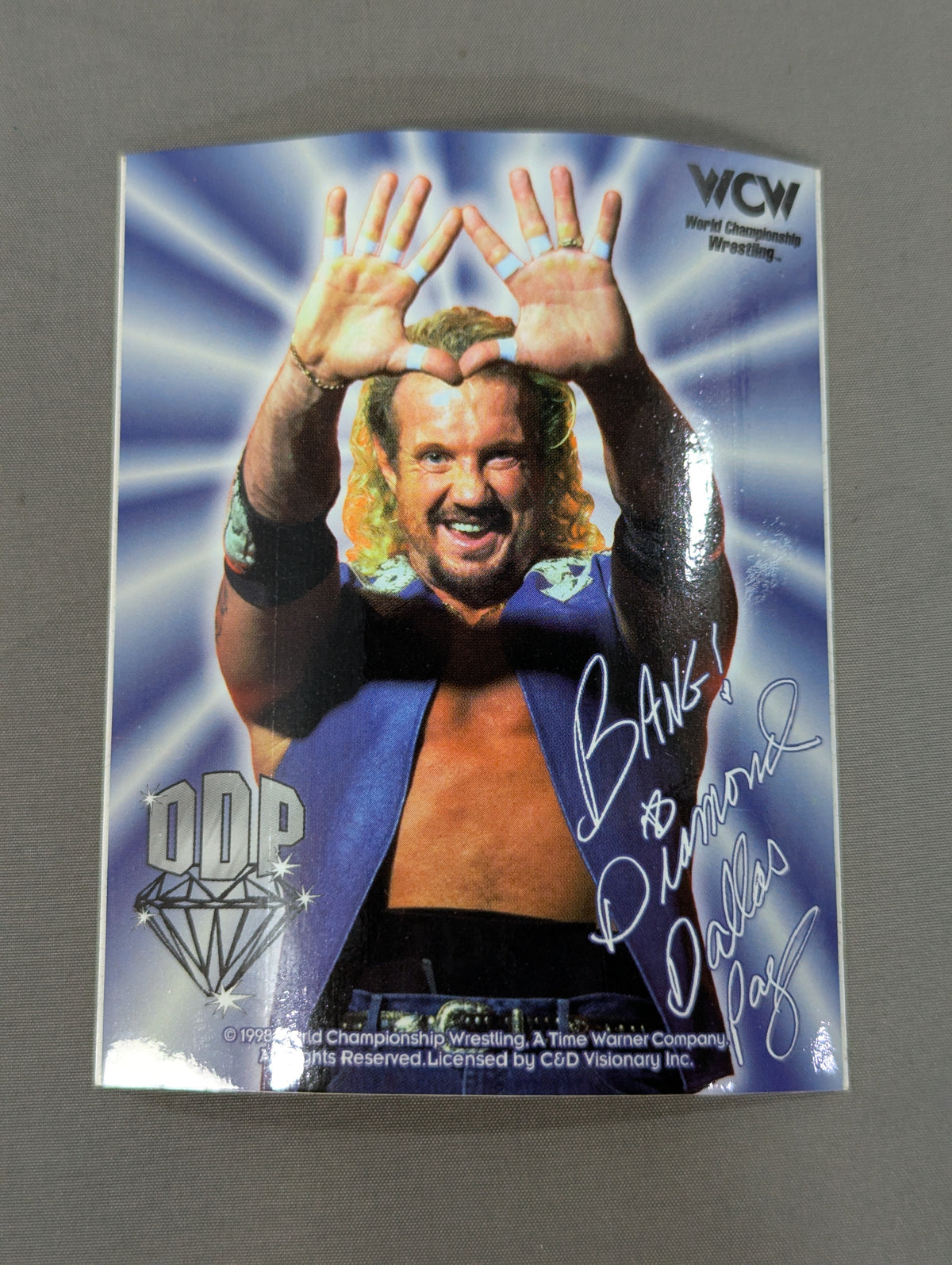 Diamond Dallas Page Sticker