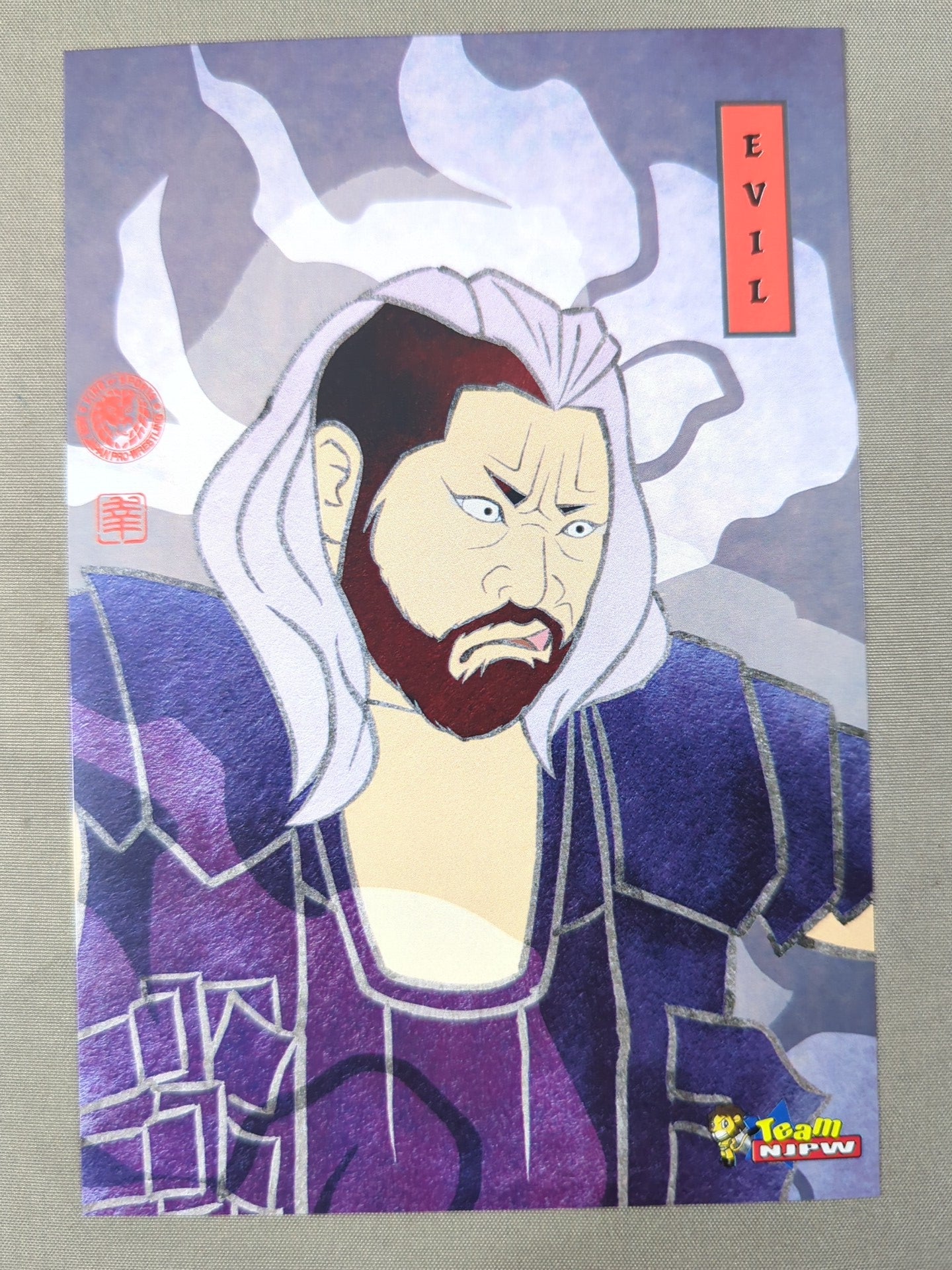 EVIL Ukiyo-e style postcard (not sold in stores ) – 闘道館
