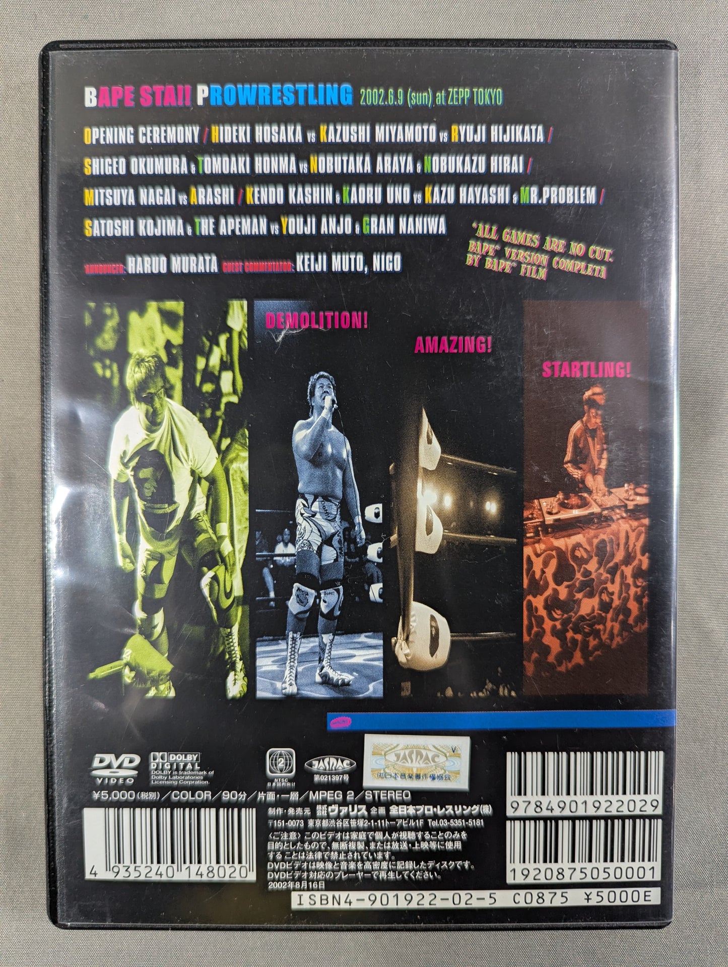 BAPESTA!! PRO Wrestling 2002.6.9