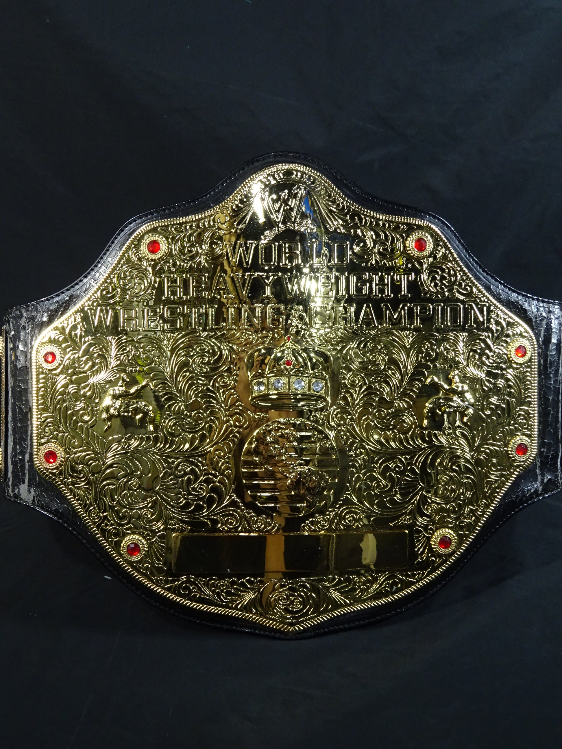 【新品未使用】WWE世界ヘビー級王座チャンピオン トイベルト (プラスチック製) 世界ヘビー級王座チャンピオンベルト(BIG GOLD) – 闘道館