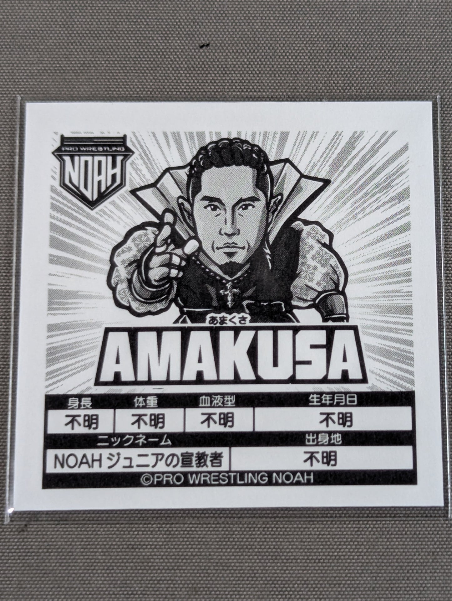 AMAKUSA NOAH プリズムシールコレクション