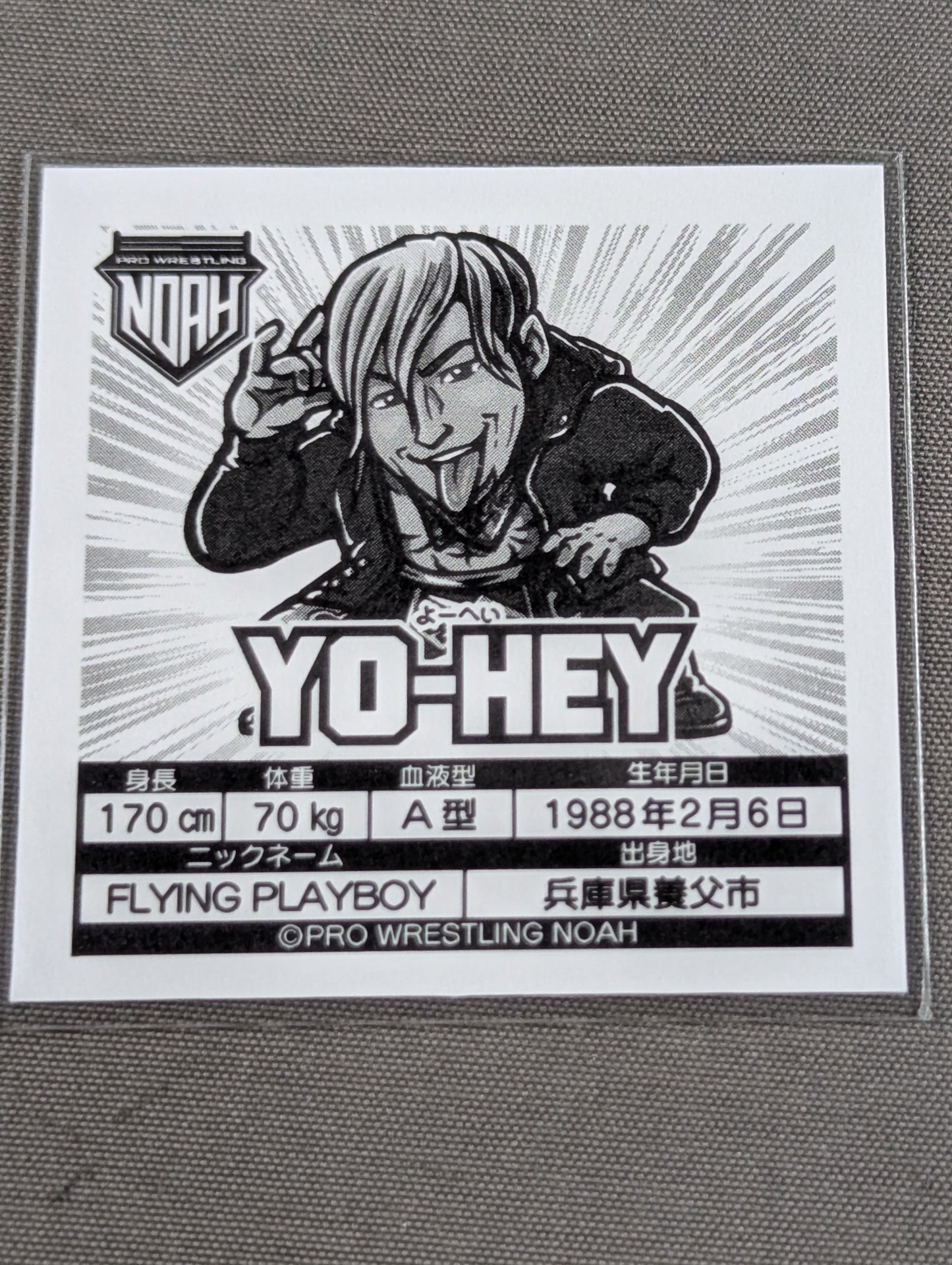 YO-HEY NOAH プリズムシールコレクション