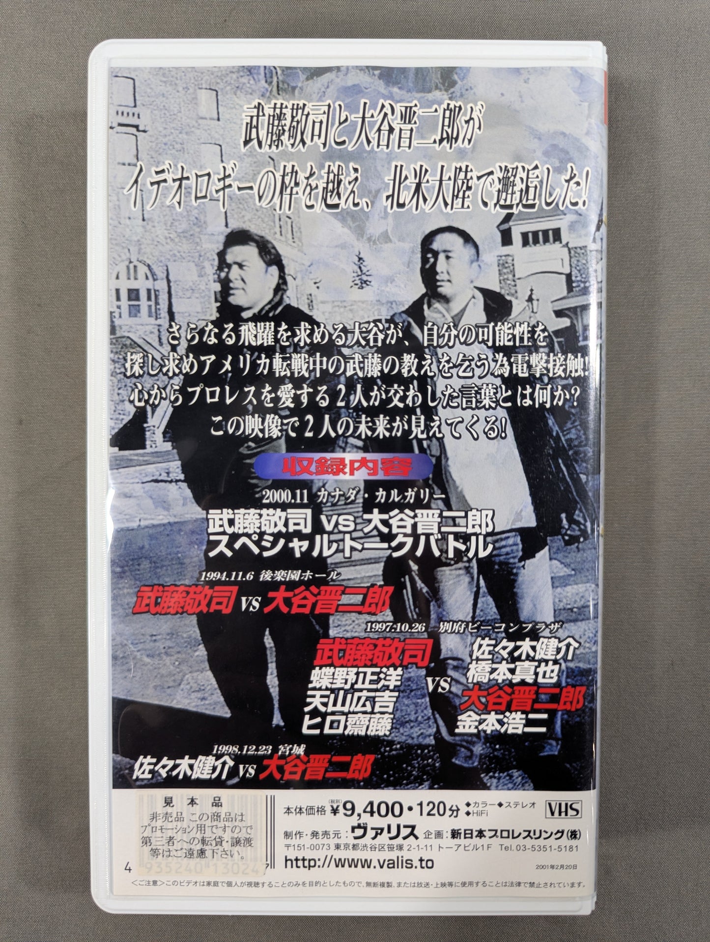 武藤敬司vs大谷晋二郎 闘魂Vスペシャル特別編