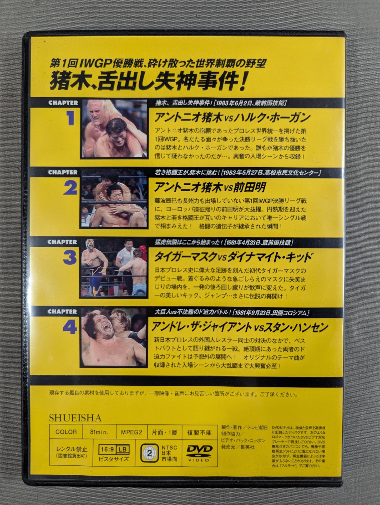Burn! New Japan Pro Wrestling vol.1