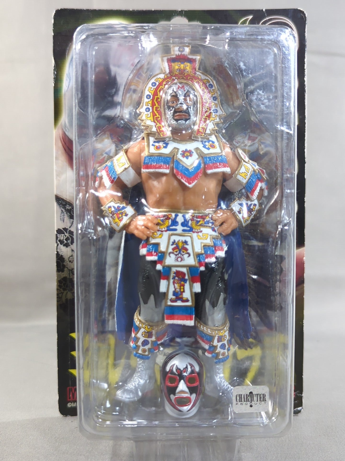 ミルマスカラスフィギュア ☆デポマート限定☆ ミル・マスカラス(フルコスチューム・金トレード