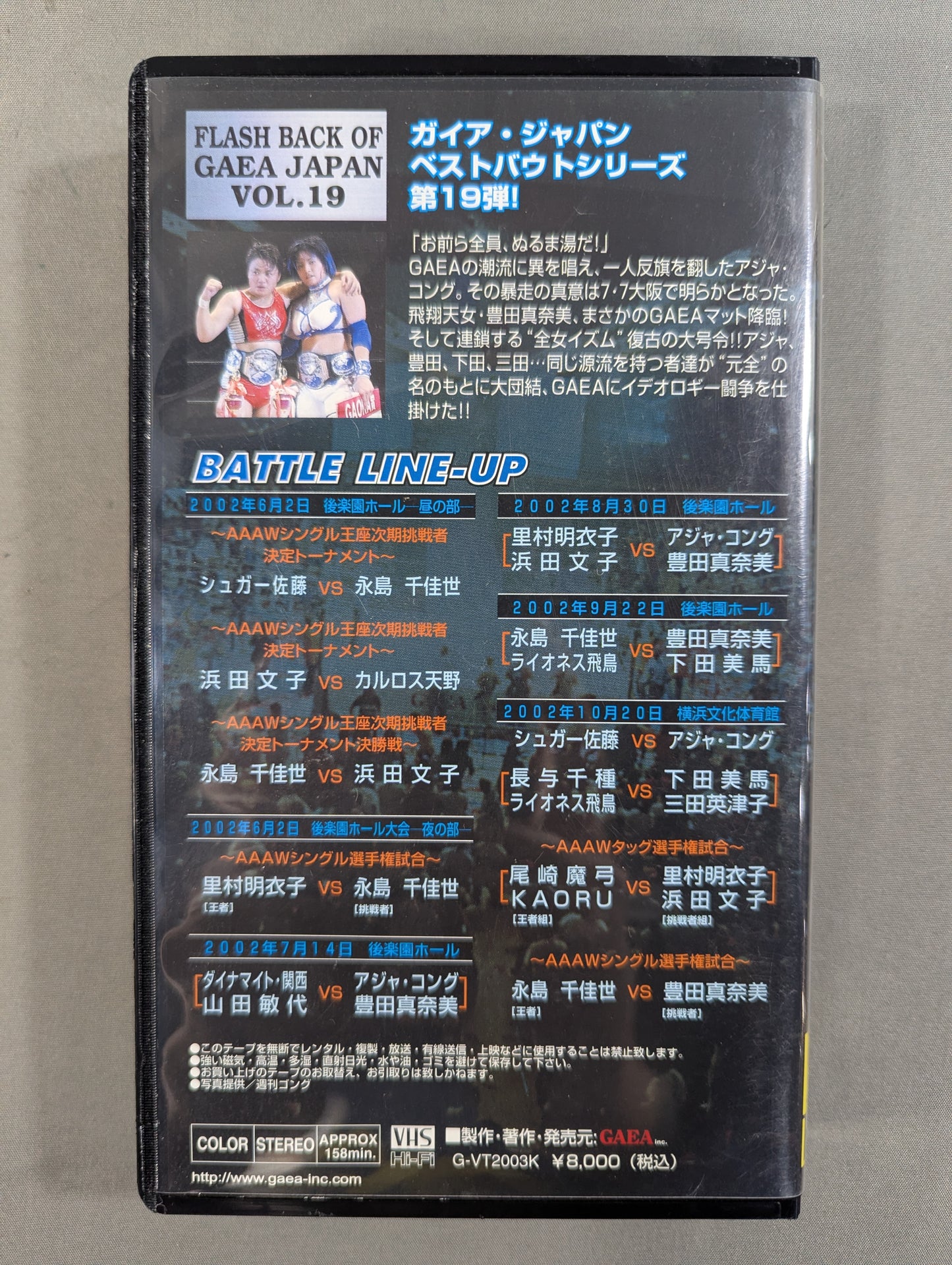 フラッシュバック オブ ガイアジャパン Vol.19