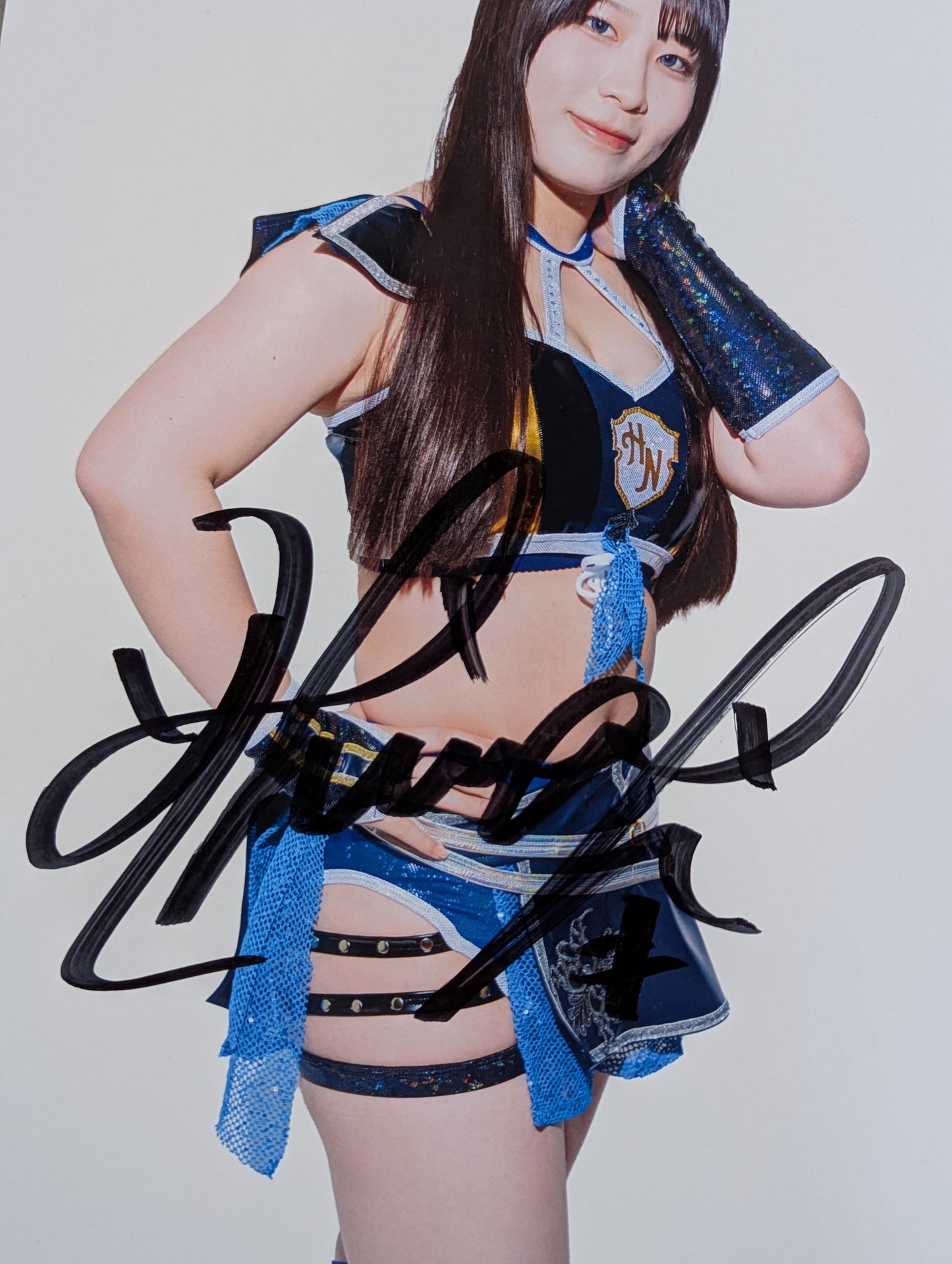 妃南 直筆サイン入り スターダムポートレート(F-3)