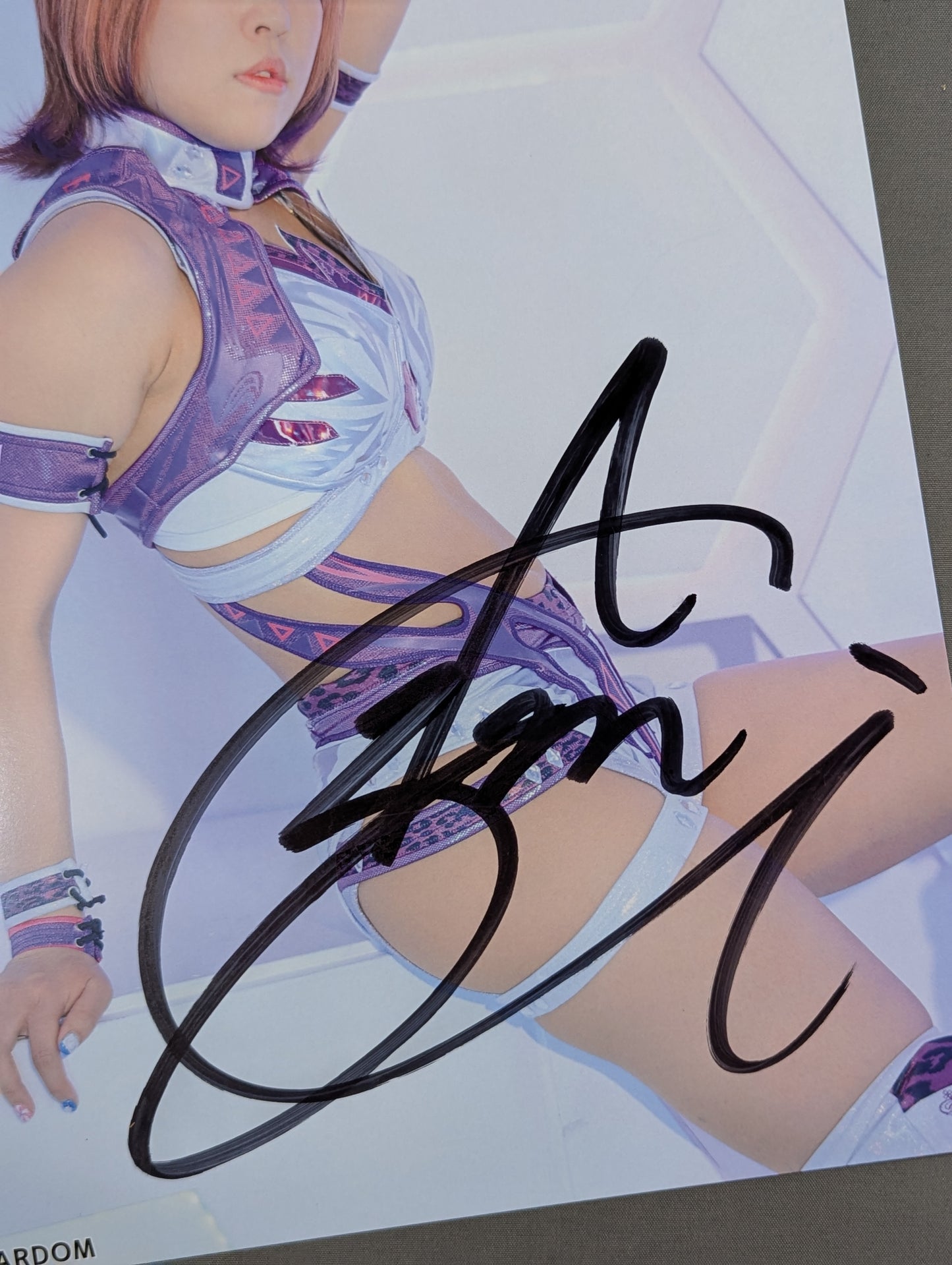 AZM hand signed autograph stardom Pro-Photo (S-9)