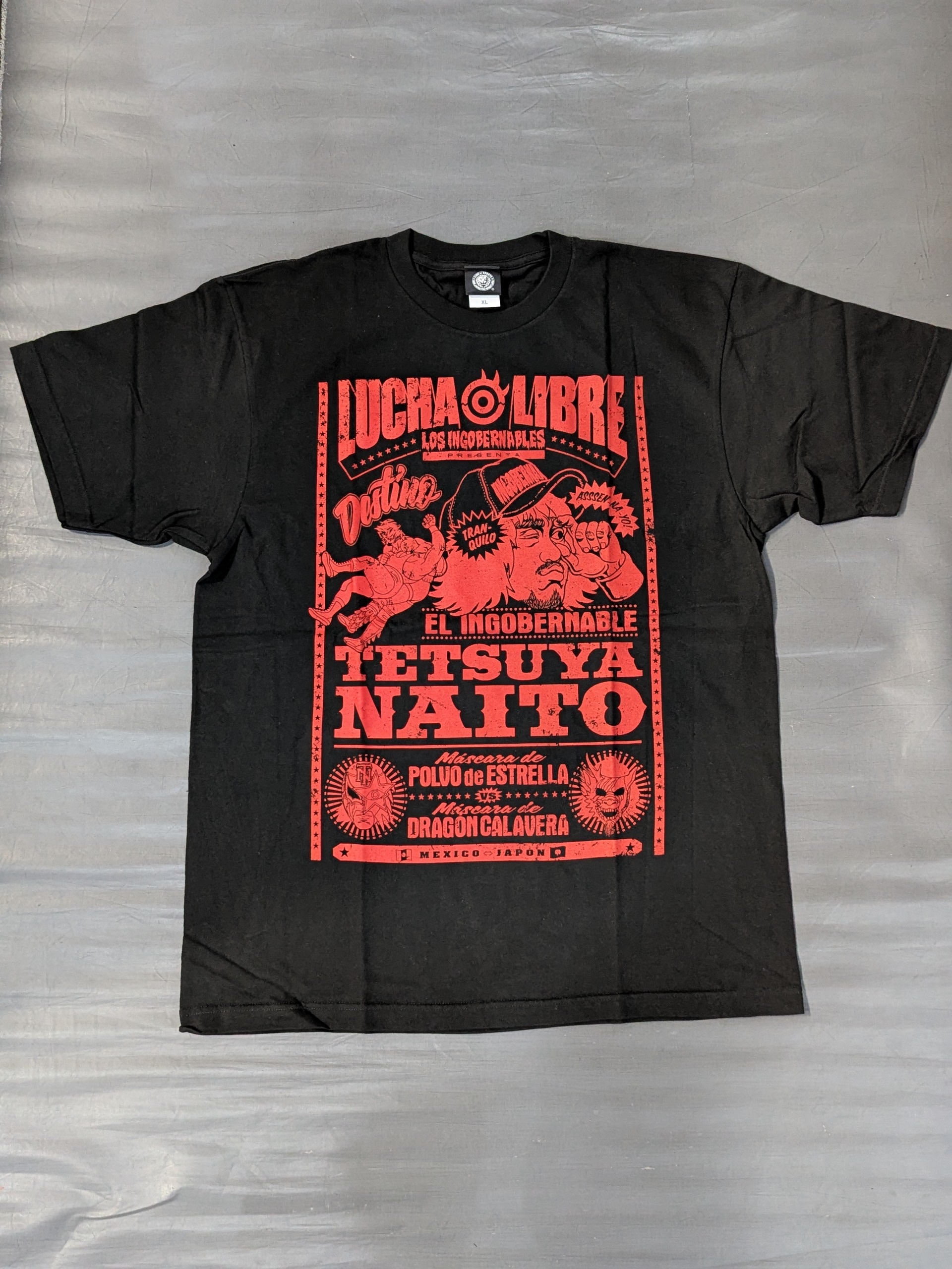 【まとめ売り】DABA DVD Tシャツ パネル 入手困難 レア【声優】 内藤哲也 LUCHA LiBRE Tシャツ – 闘道館