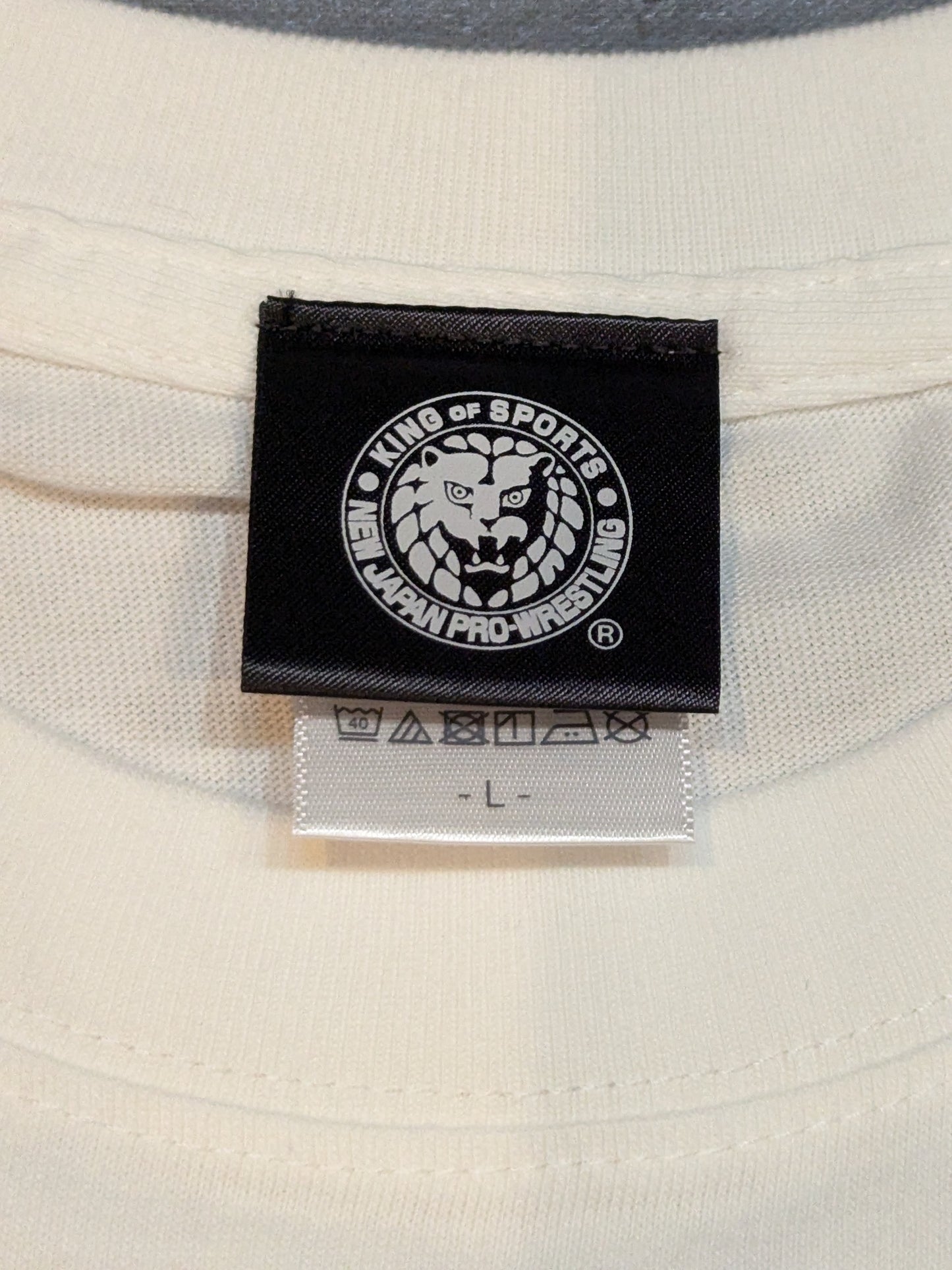 Hiroshi Tanahashi "NEVER TIRED" T-Shirt