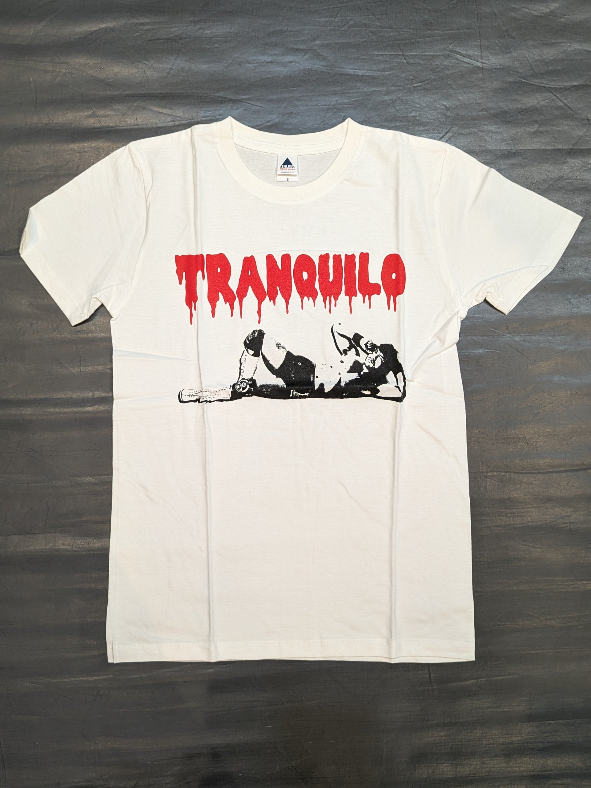 内藤哲也LOS TRANQUILOS Tシャツ ヘルキャット様 内藤哲也×HMV「TRANQUILO」Tシャツ – 闘道館