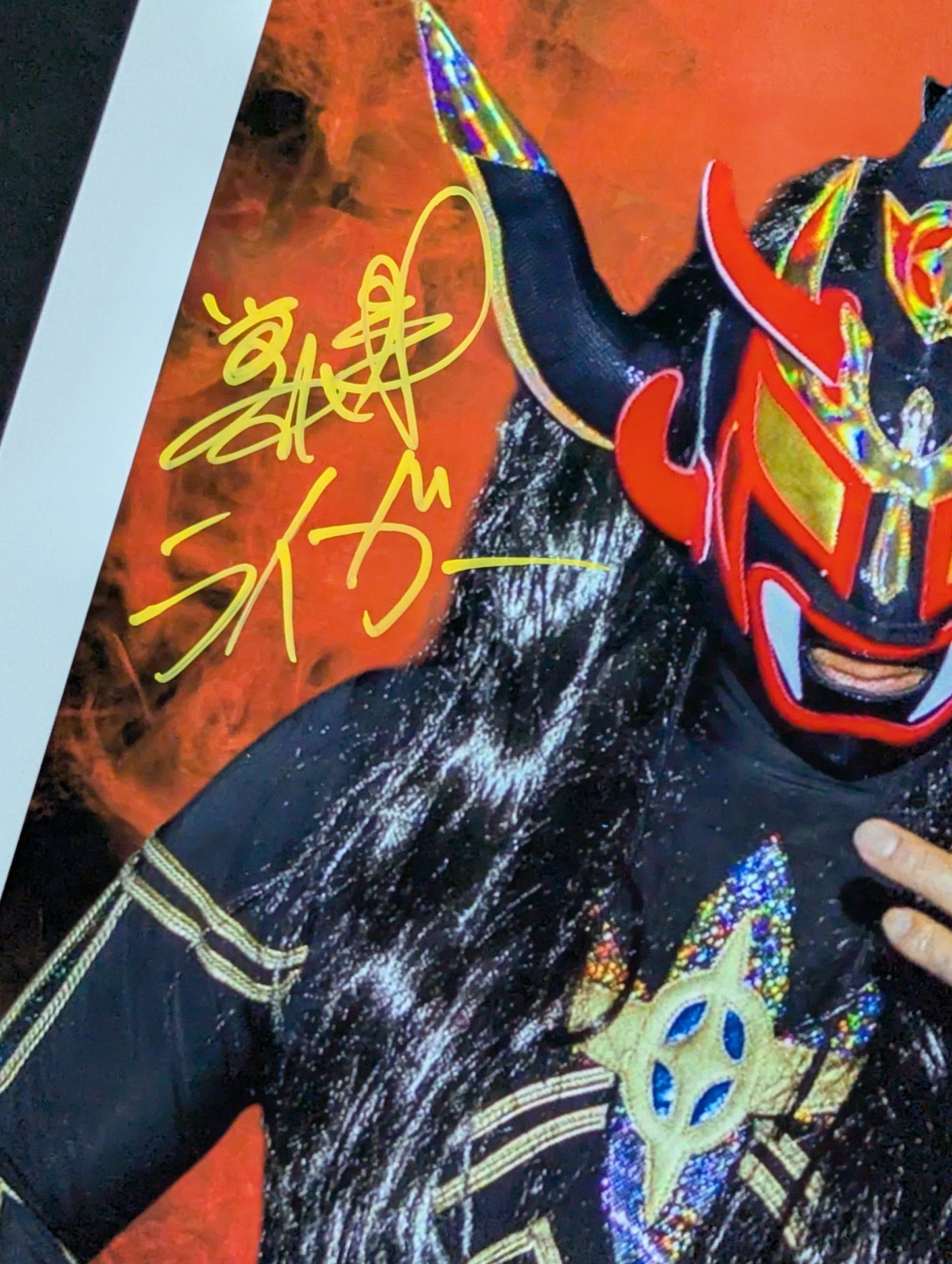Jushin Thunder Liger hand signed autograph Pro-Photo (1)