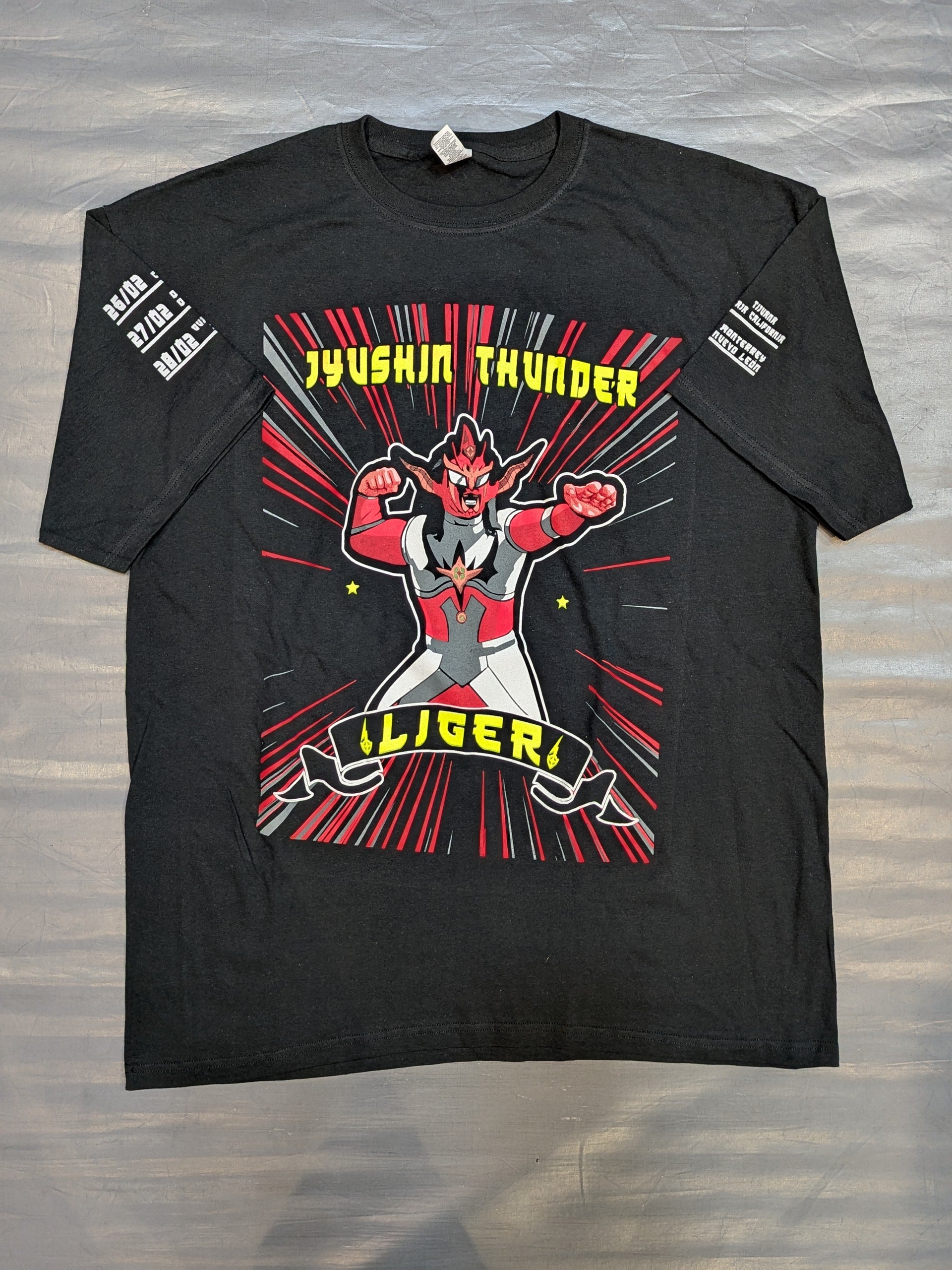 獣神サンダー・ライガー「REVENGE MEXICO TOUR 2025」イラストTシャツ
