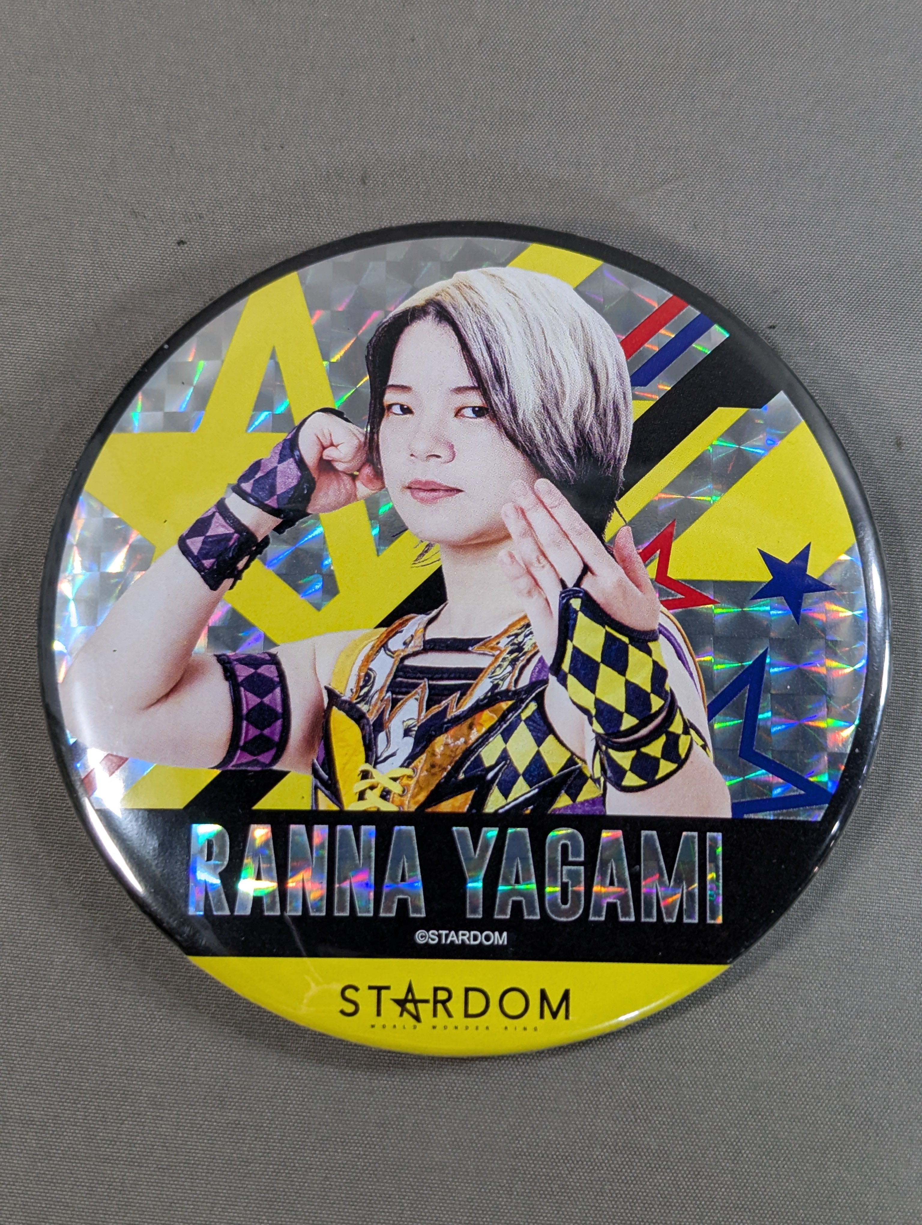 八神蘭奈 5☆STAR GP 2025 ランダム缶バッジ – 闘道館