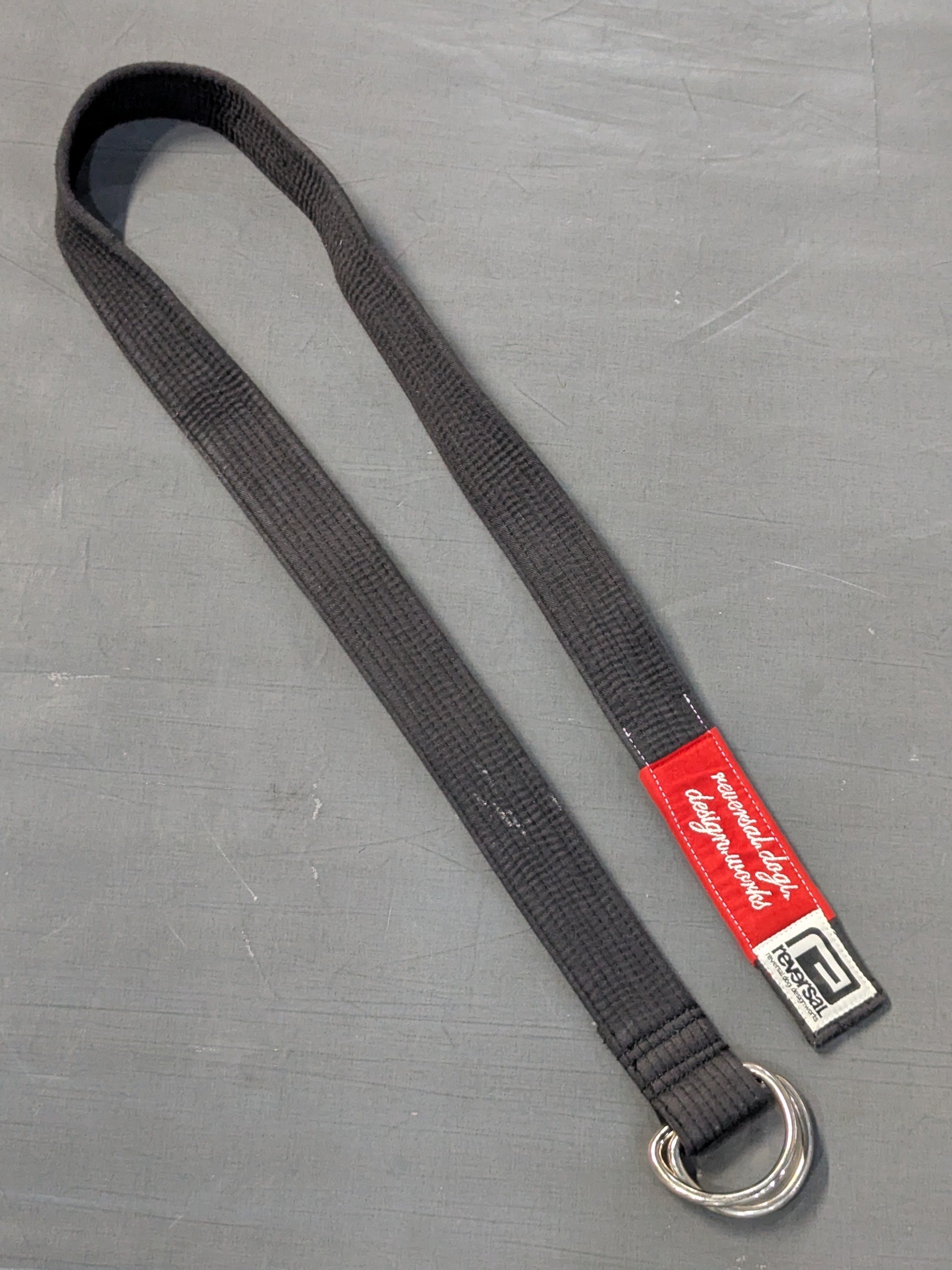 【レア】rvddw reversal リバーサル 帯ベルト 黒 Dリング 格闘技 reversal（リバーサル） ベルト リングベルト DTT×rvddw OBI BELT 帯