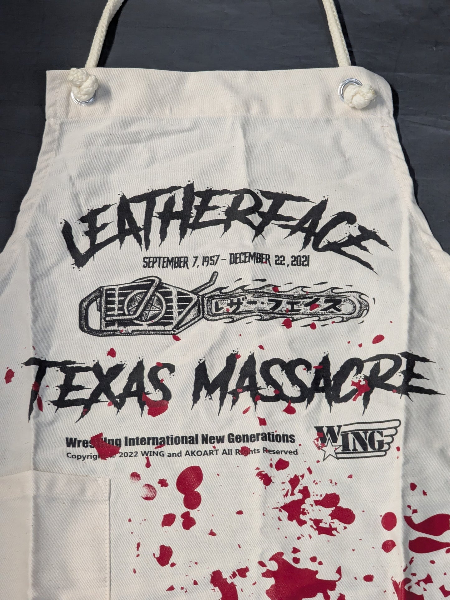 Leather-faced "Butcher Style" apron