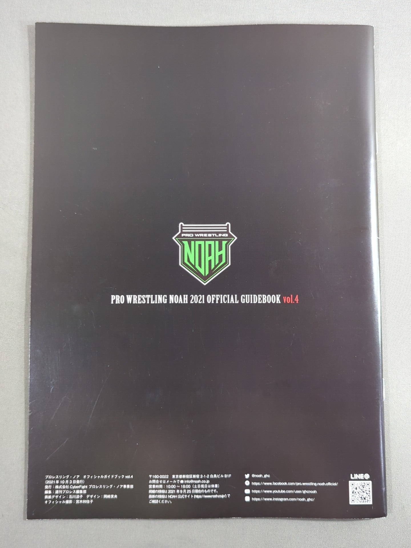 プロレスリング・ノア OFFICIAL GUIDE BOOK vol.4