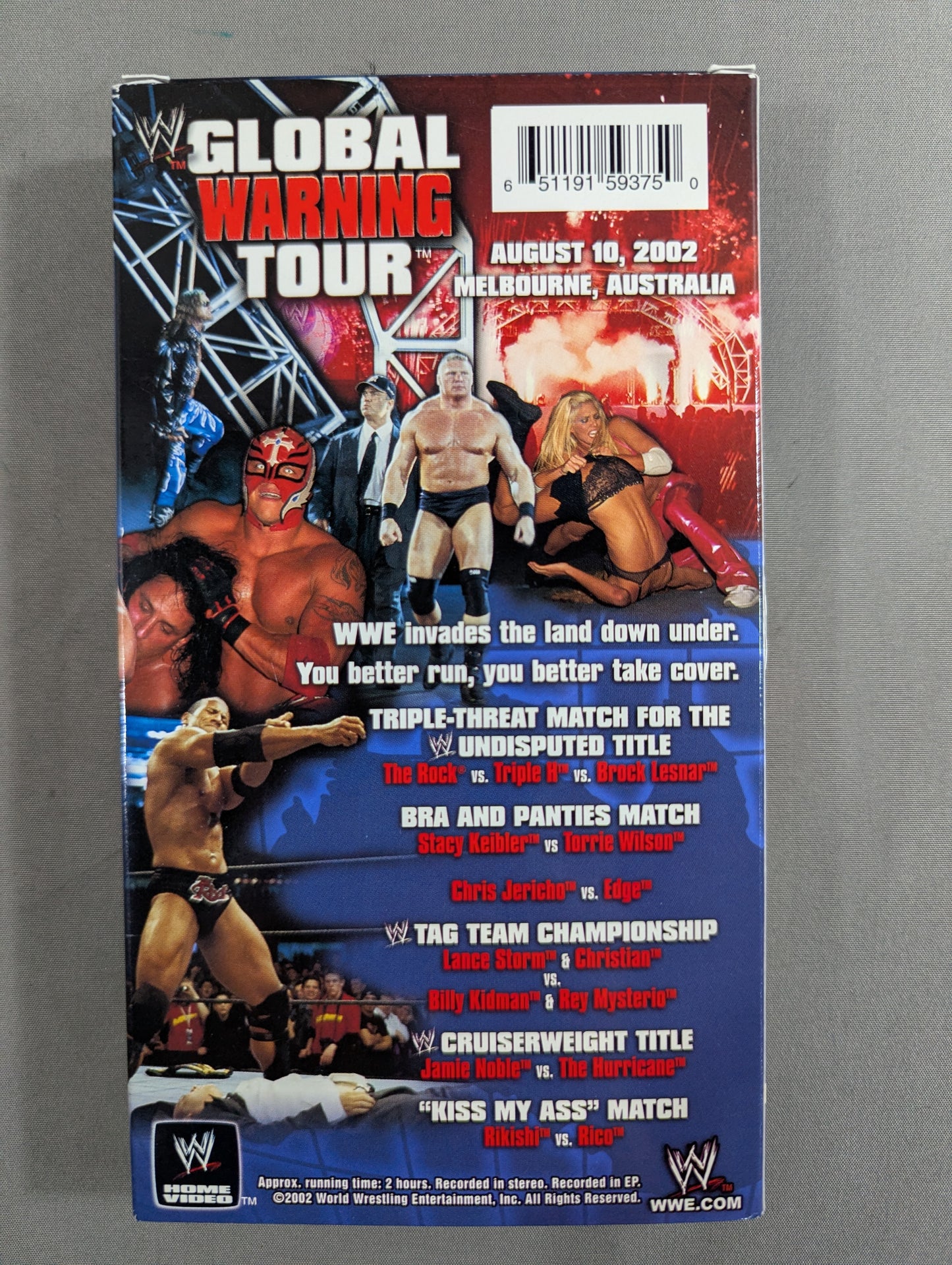 WWE GLOBAL WARNING TOUR MELBOURNE
