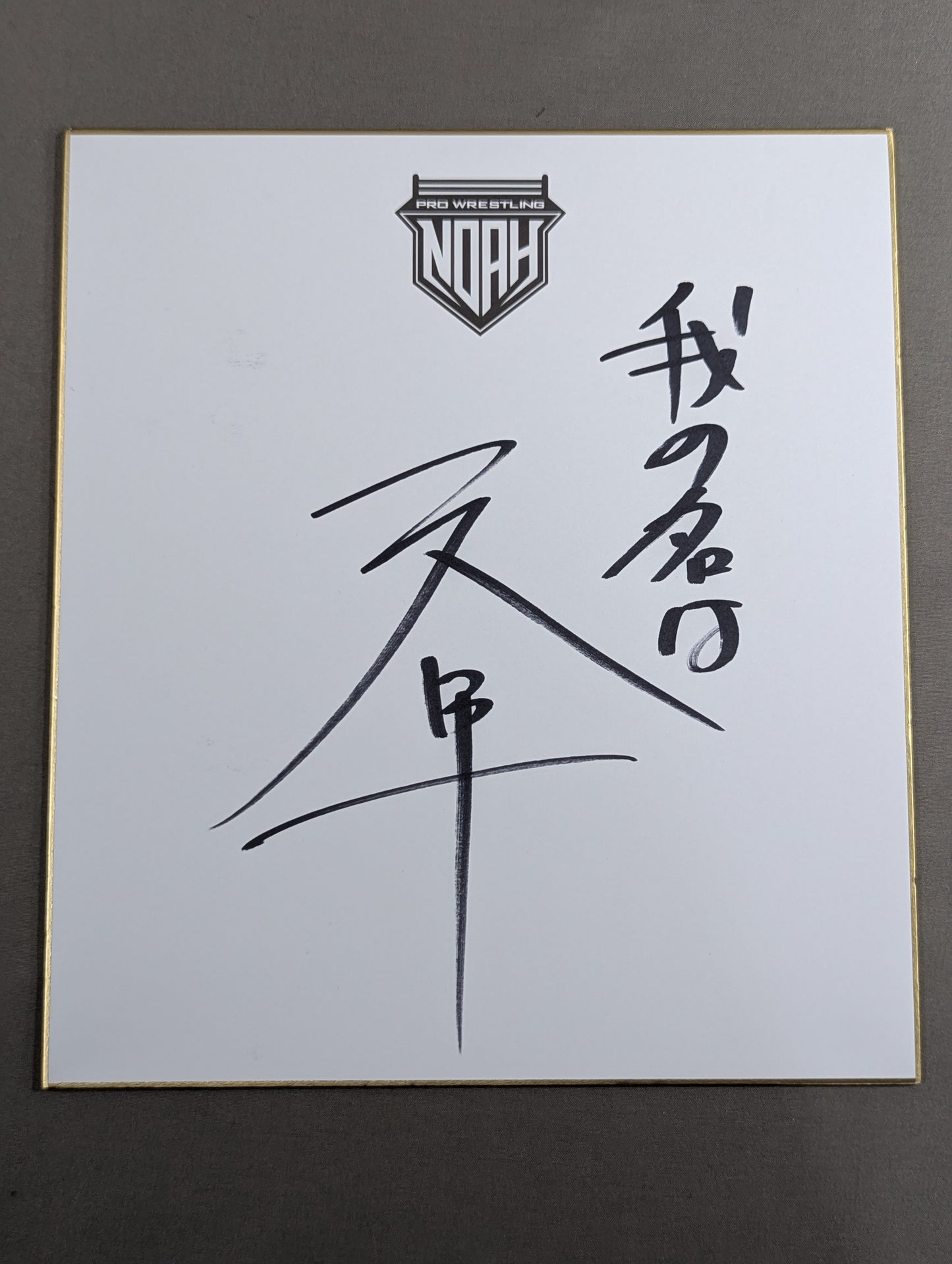 AMAKUSA (Shikishi ( Autograph board ) for NOAH)