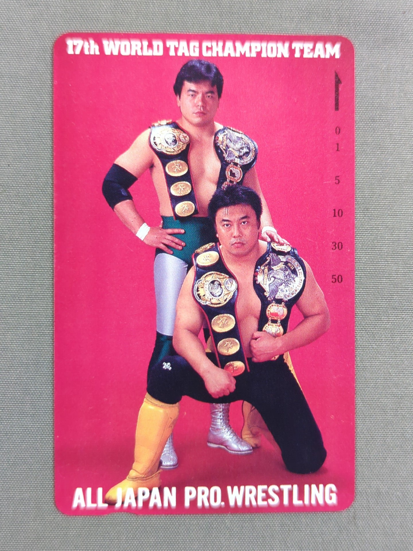 三沢光晴＆川田利明 第17代世界タッグ王座 – 闘道館