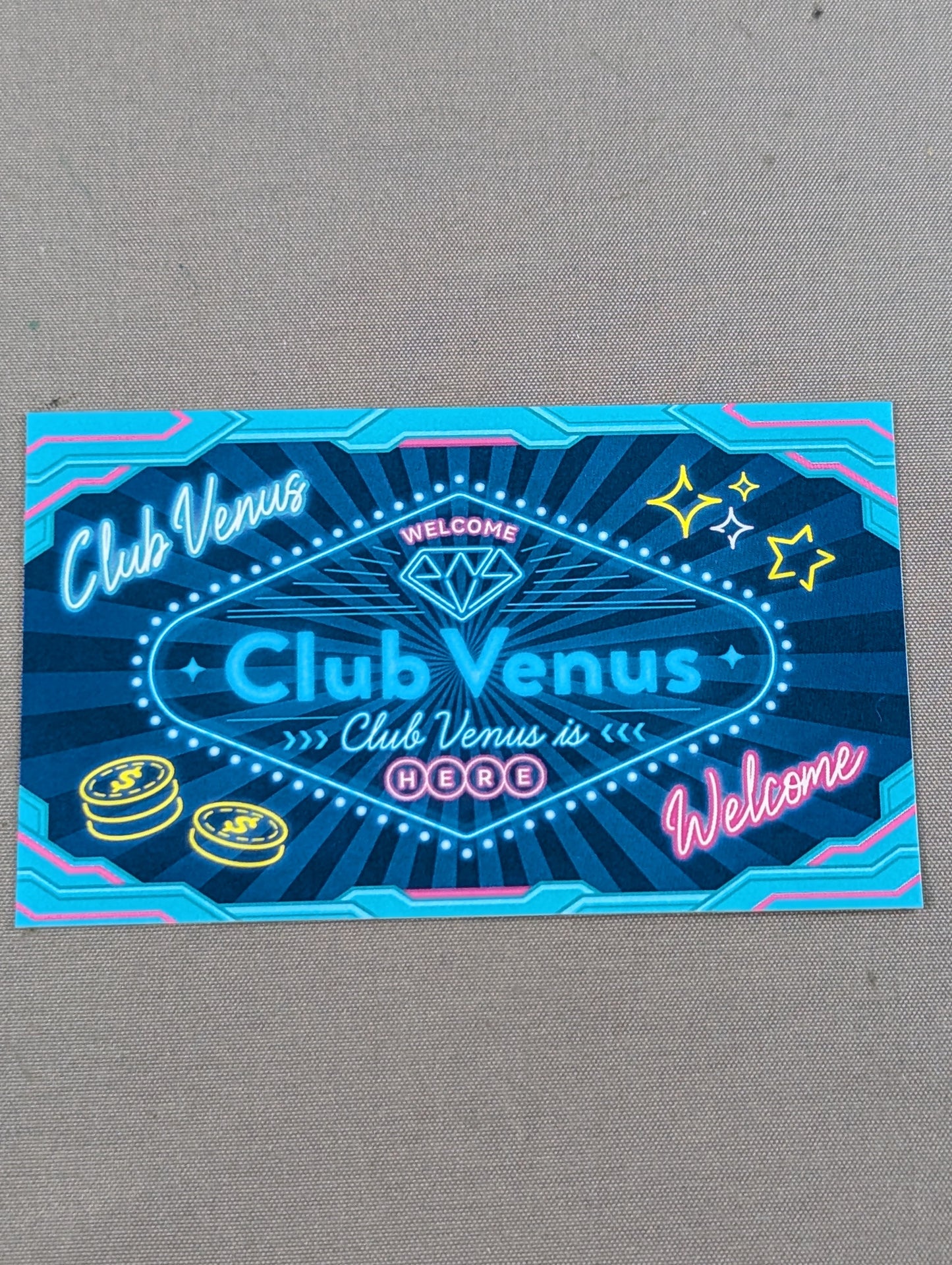Club Venus ロゴ ステッカー