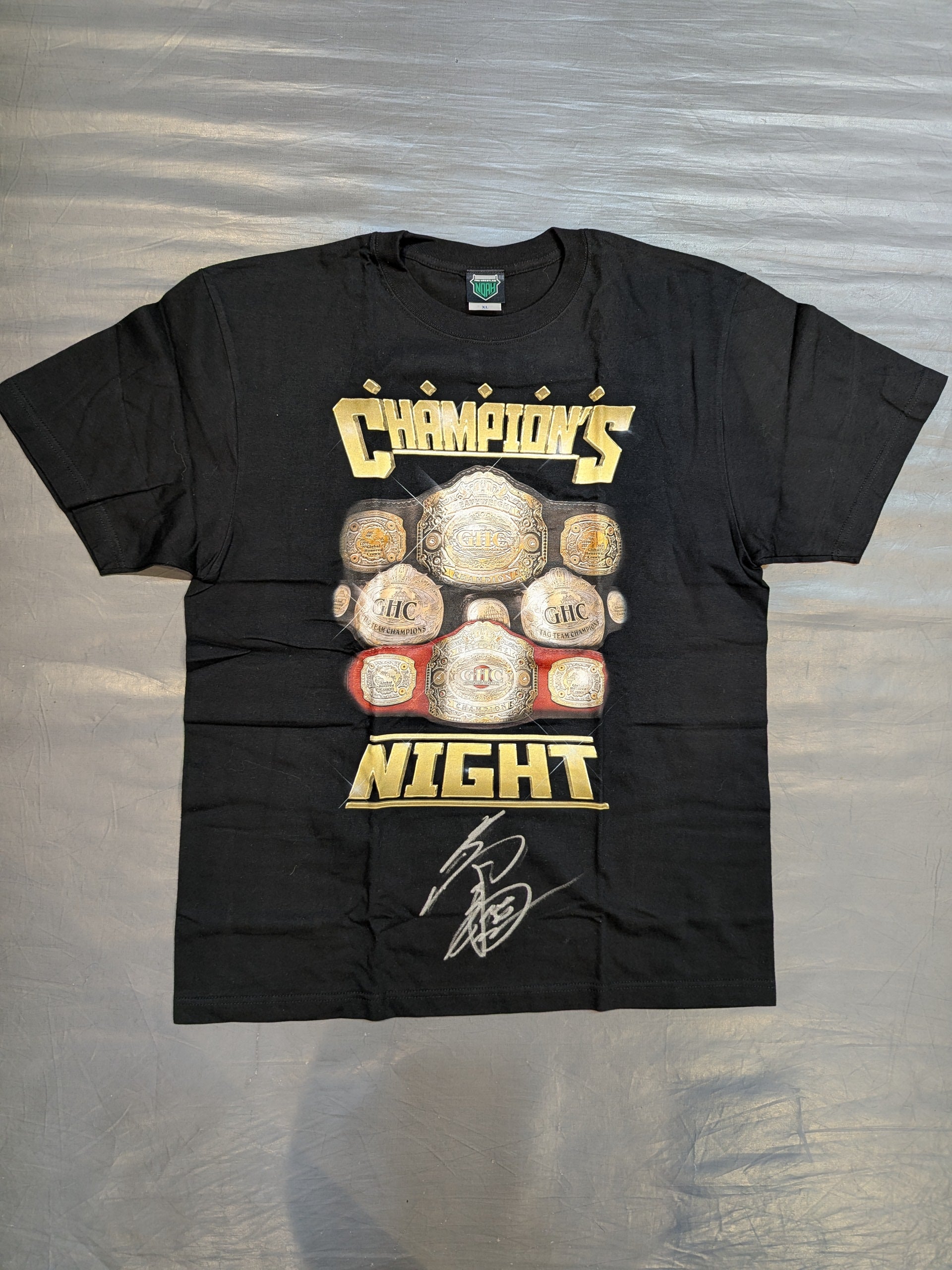 清宮海斗 直筆サイン入り】CHAMPION'S NIGHT Tシャツ – 闘道館