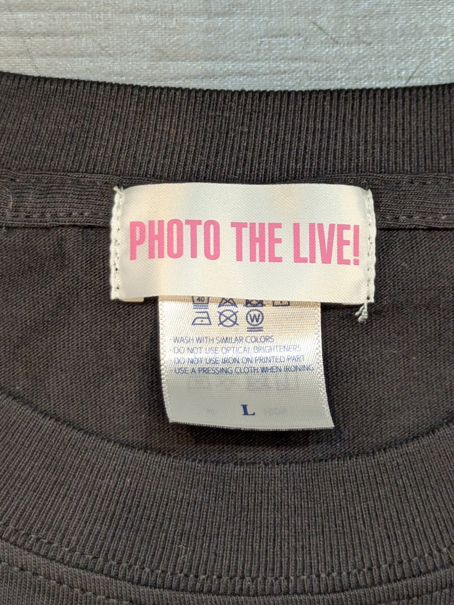 NOAH×PHOTO THE LIVE! 「NOAHはNOAHを超えて行く」Tシャツ(ブラック)