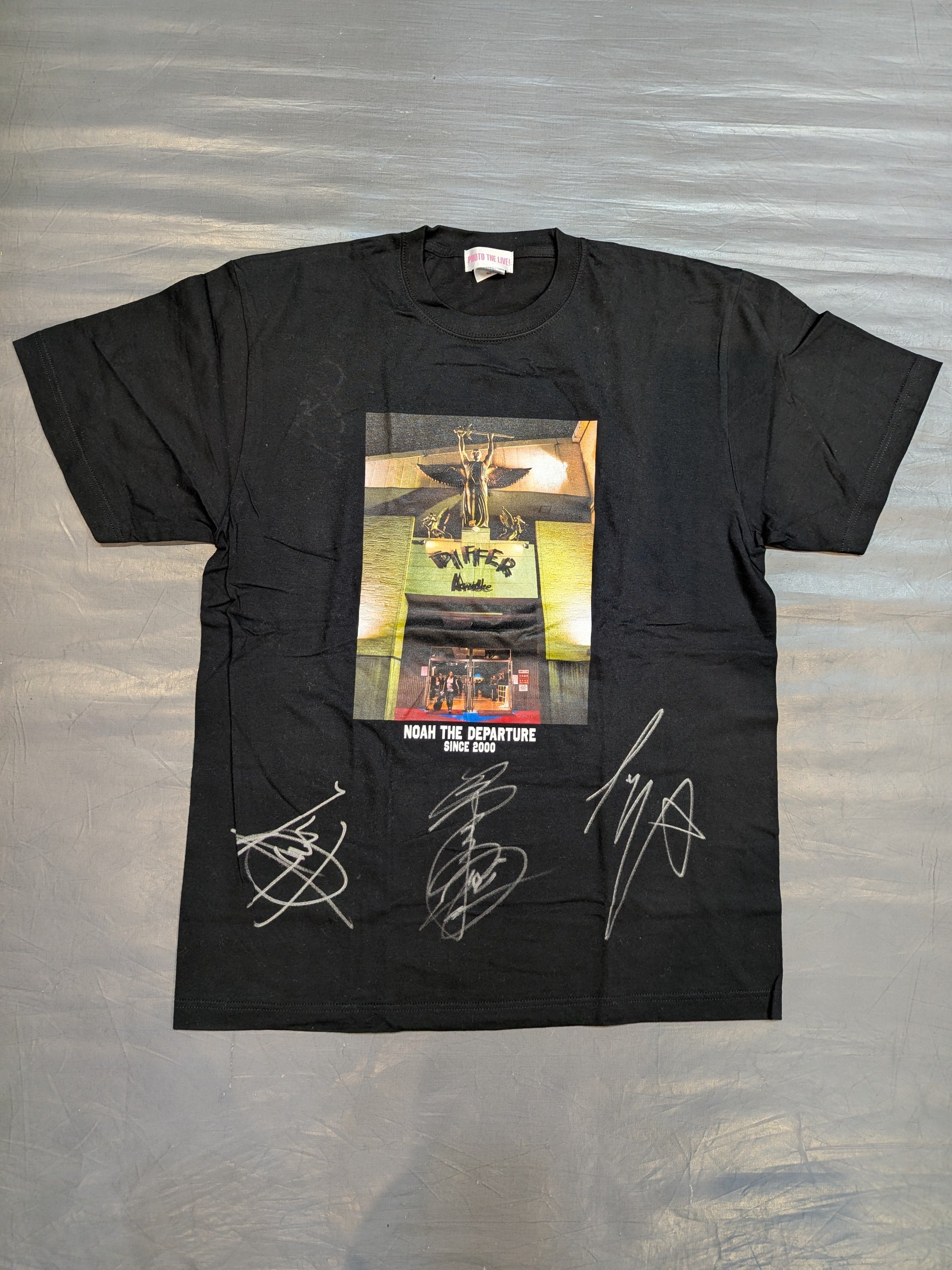 AAA直筆サイン入りツアーTシャツ 3選手直筆サイン入り】NOAH×PHOTO THE LIVE! ｢NOAH THE DEPARTURE」T
