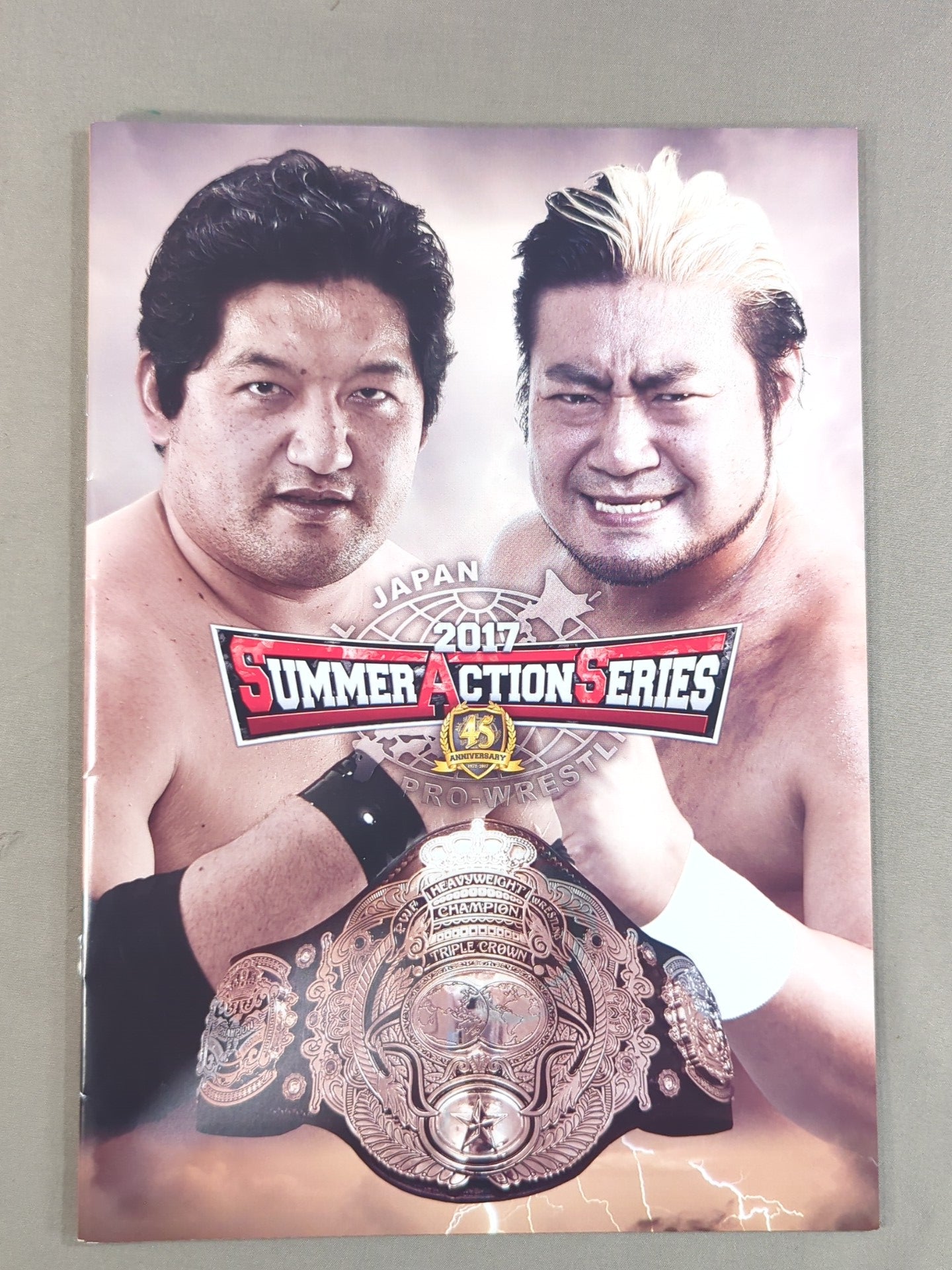 2選手直筆サイン入り】☆暴走大巨人 三冠戦☆ 2017サマーアクション