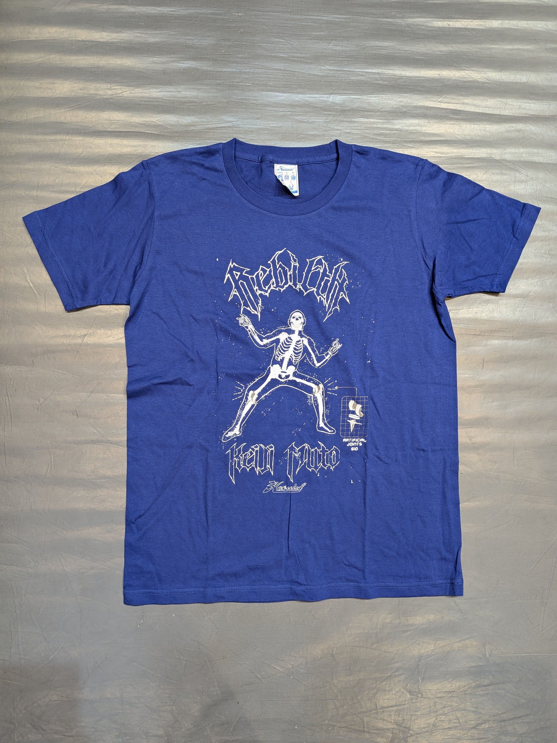 【古着/激レア】フジロック'10×スペインW杯優勝オマージュTシャツ M 初代タイガーマスク＆武藤敬司×ニコルクラブフォーメンコラボT | NEWS 紺 ミュージシャン