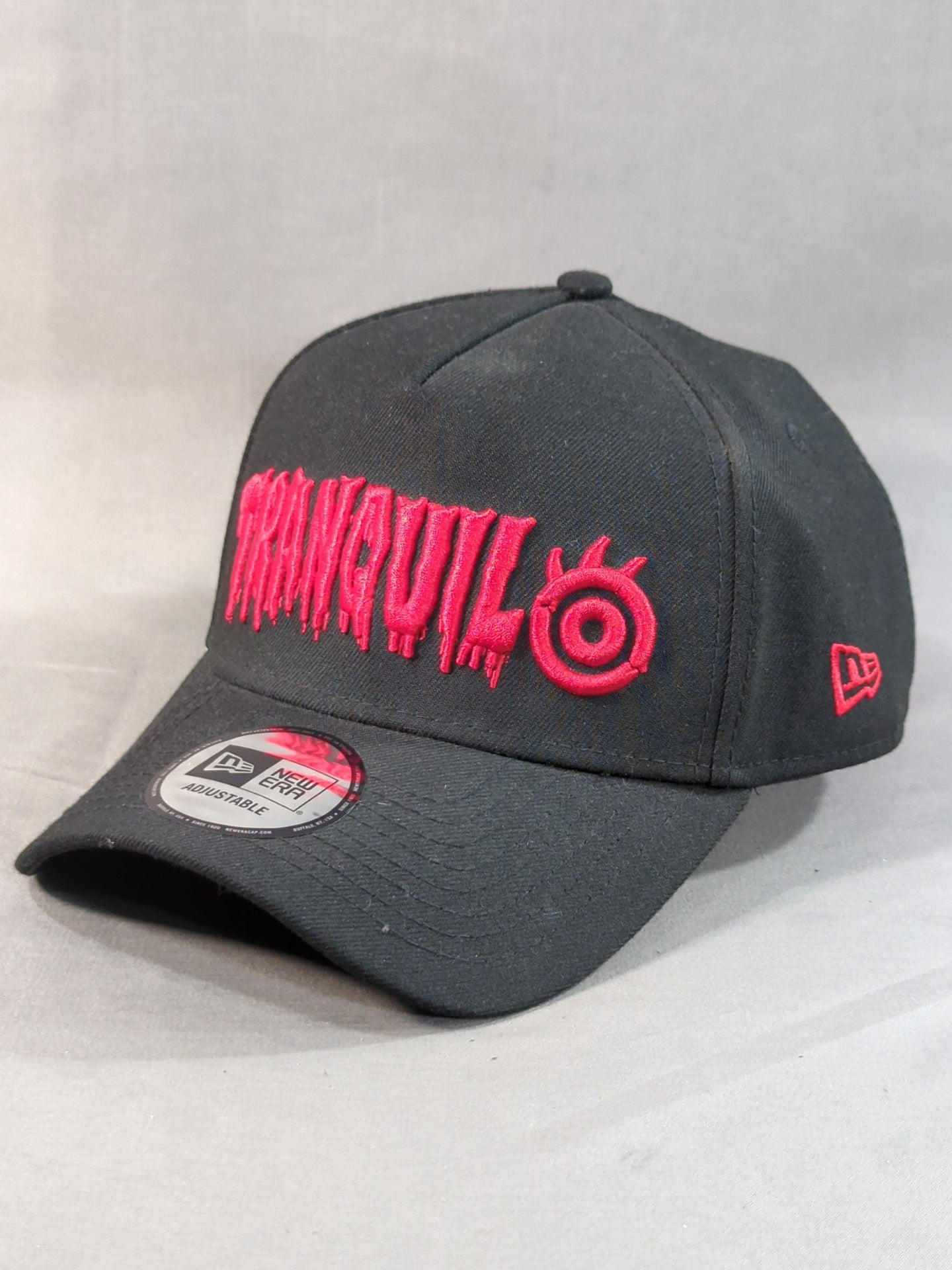 内藤哲也×NEW ERA(R) 9FORTY(TM) A-Frame キャップ②(ブラック×レッド