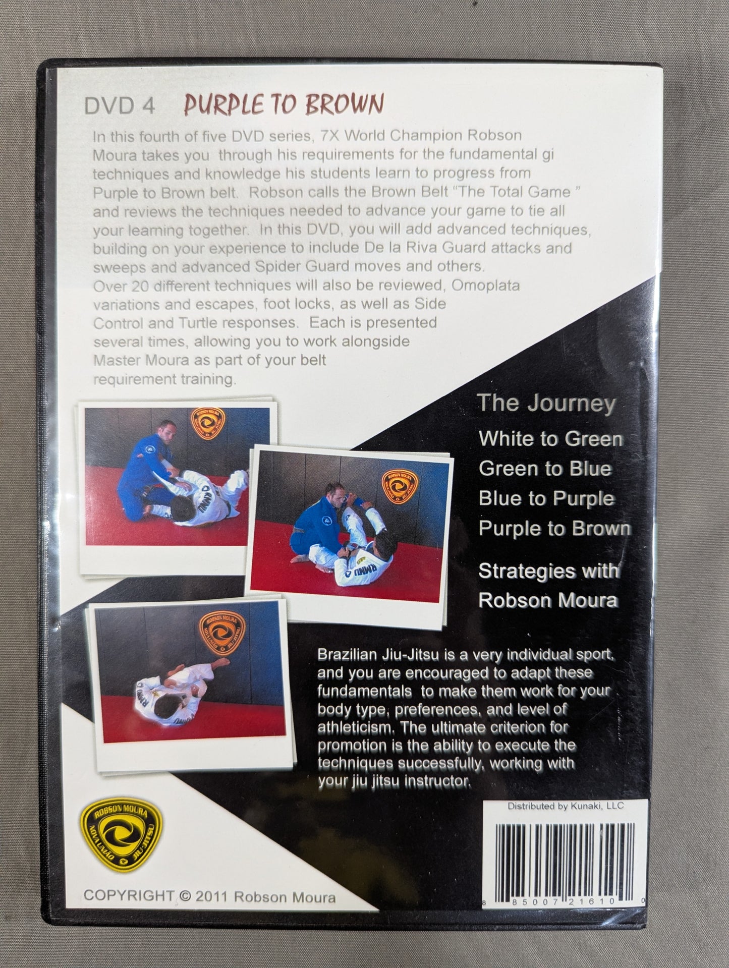 ★DVD4 PURPLE TO BROWN★ROBSON MOURA REQUIREMENTS