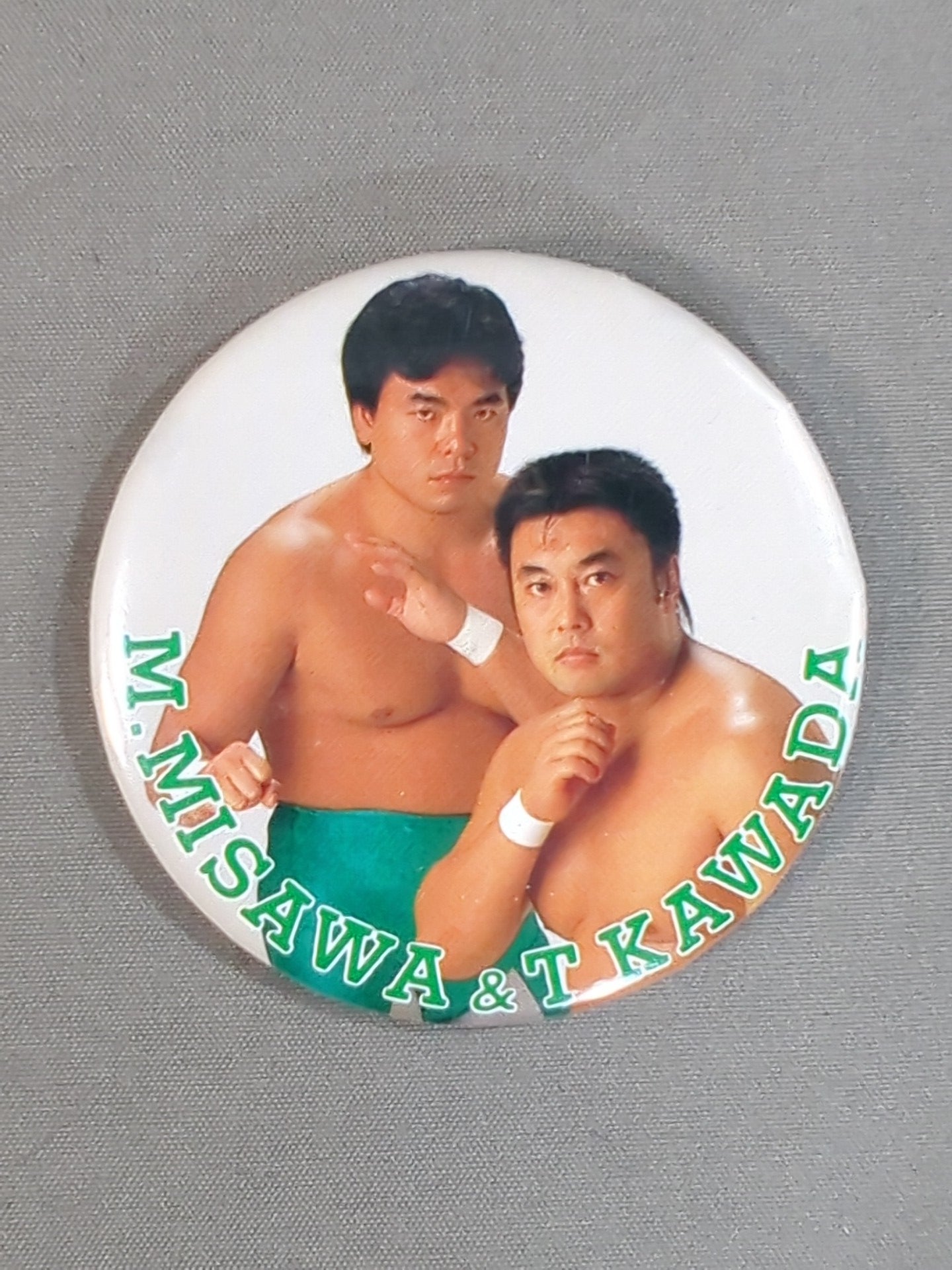 三沢光晴＆川田利明 缶バッジ – 闘道館