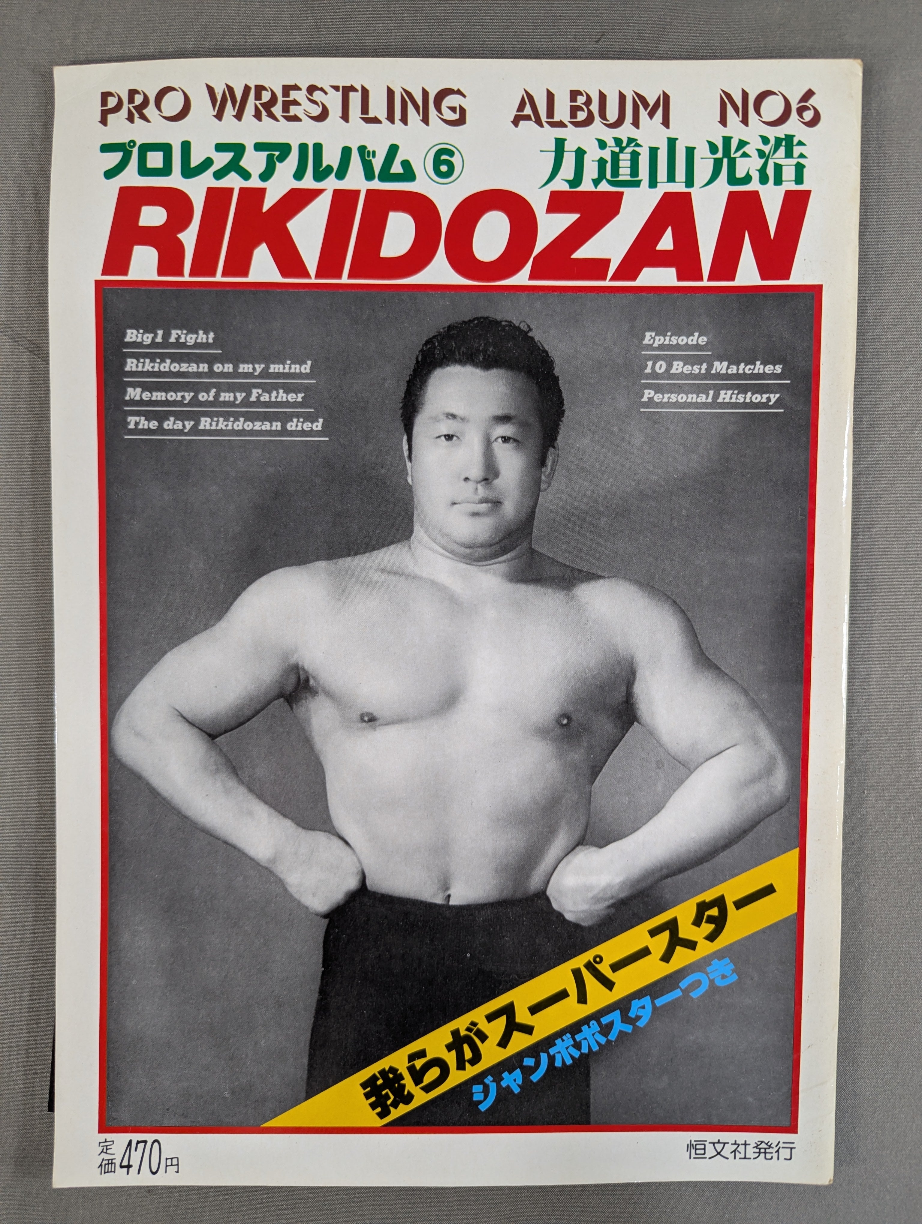 プロレスアルバム6 力道山光浩 – 闘道館