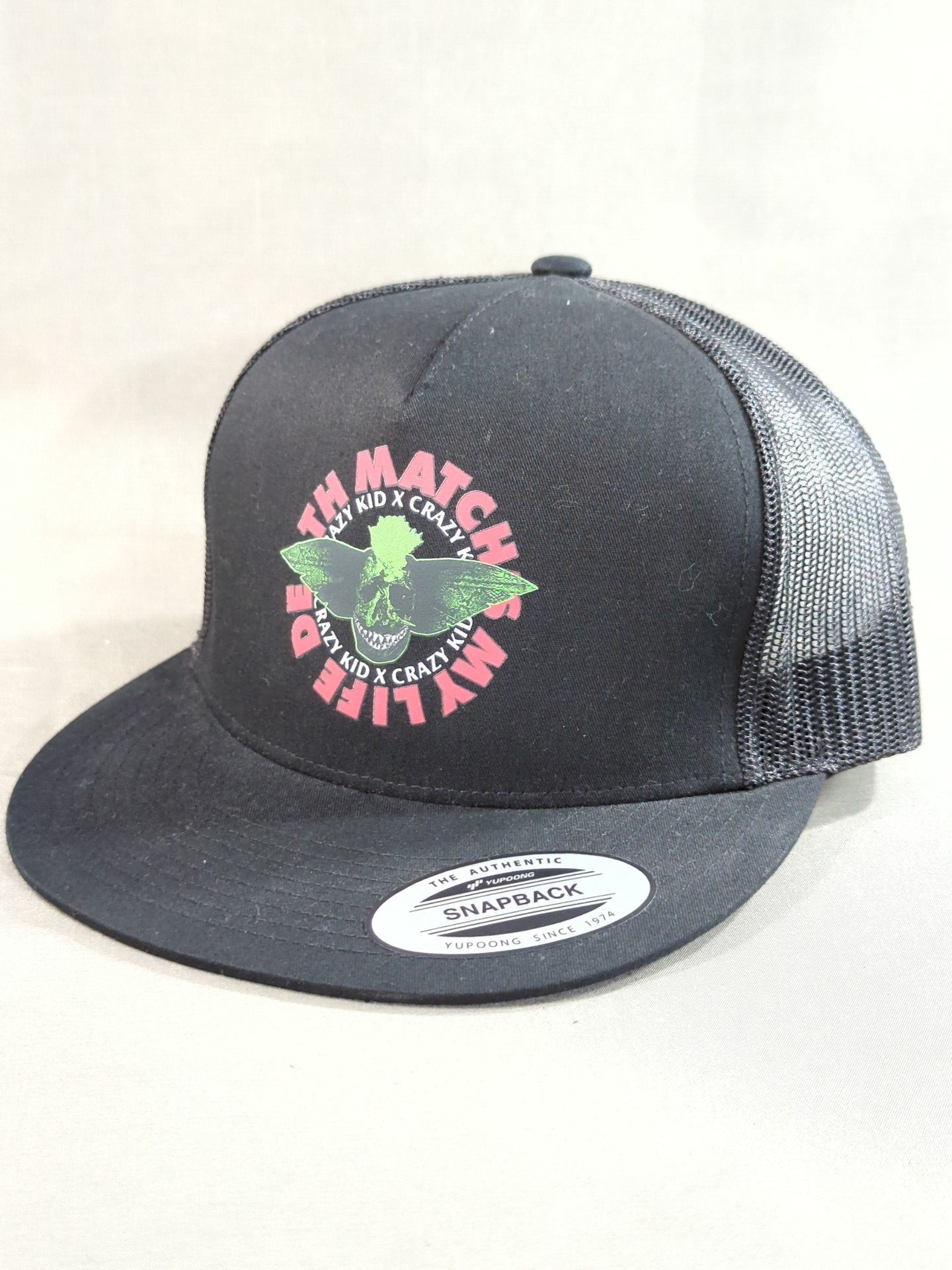 竹田誠志×ROLLING CRADLE「CRAZY GREMLIN」メッシュキャップ(ブラック