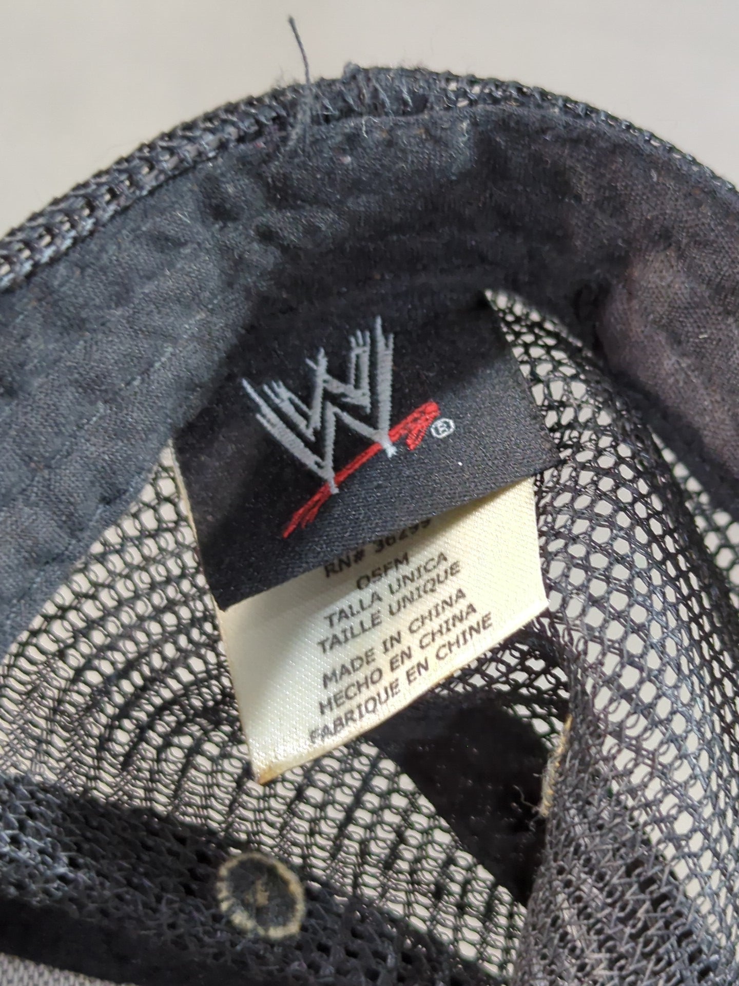 ストーン・コールド・スティーブ・オースチン メッシュキャップ②(WWE/デニム)