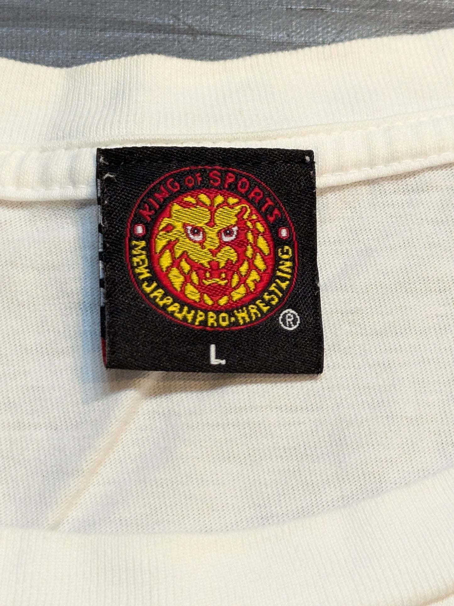 BUSHI×L・I・J Tシャツ(ホワイト×ブラック)