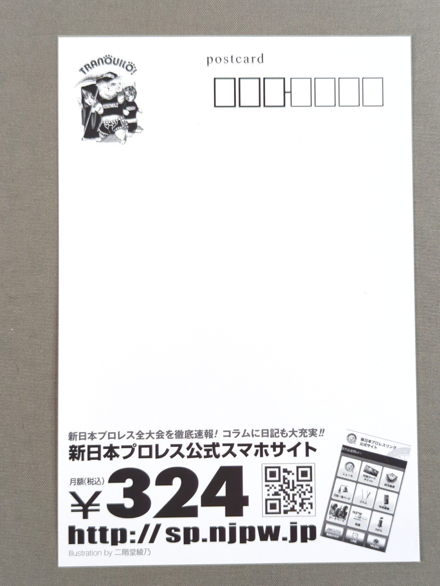 LOS INGOBERNABLES de JAPON Postcard Set