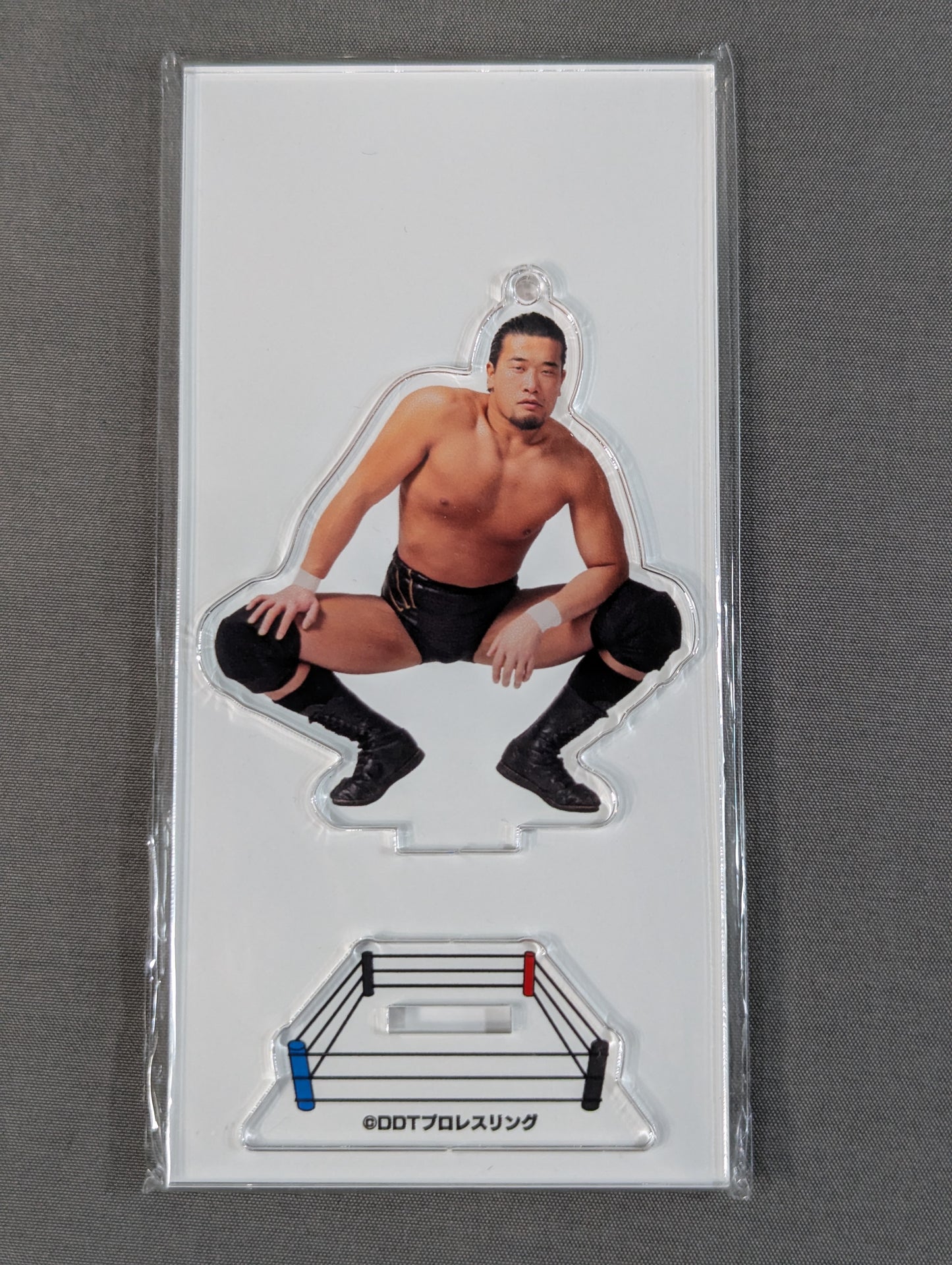 Kazusada Higuchi DDT Acrylic Stand Keychain