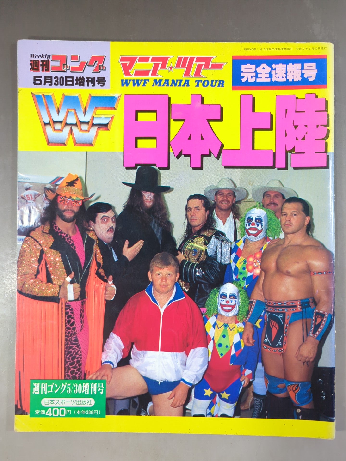 ゴング増刊号 マニア・ツアー完全速報号「WWF日本上陸」 – 闘道館