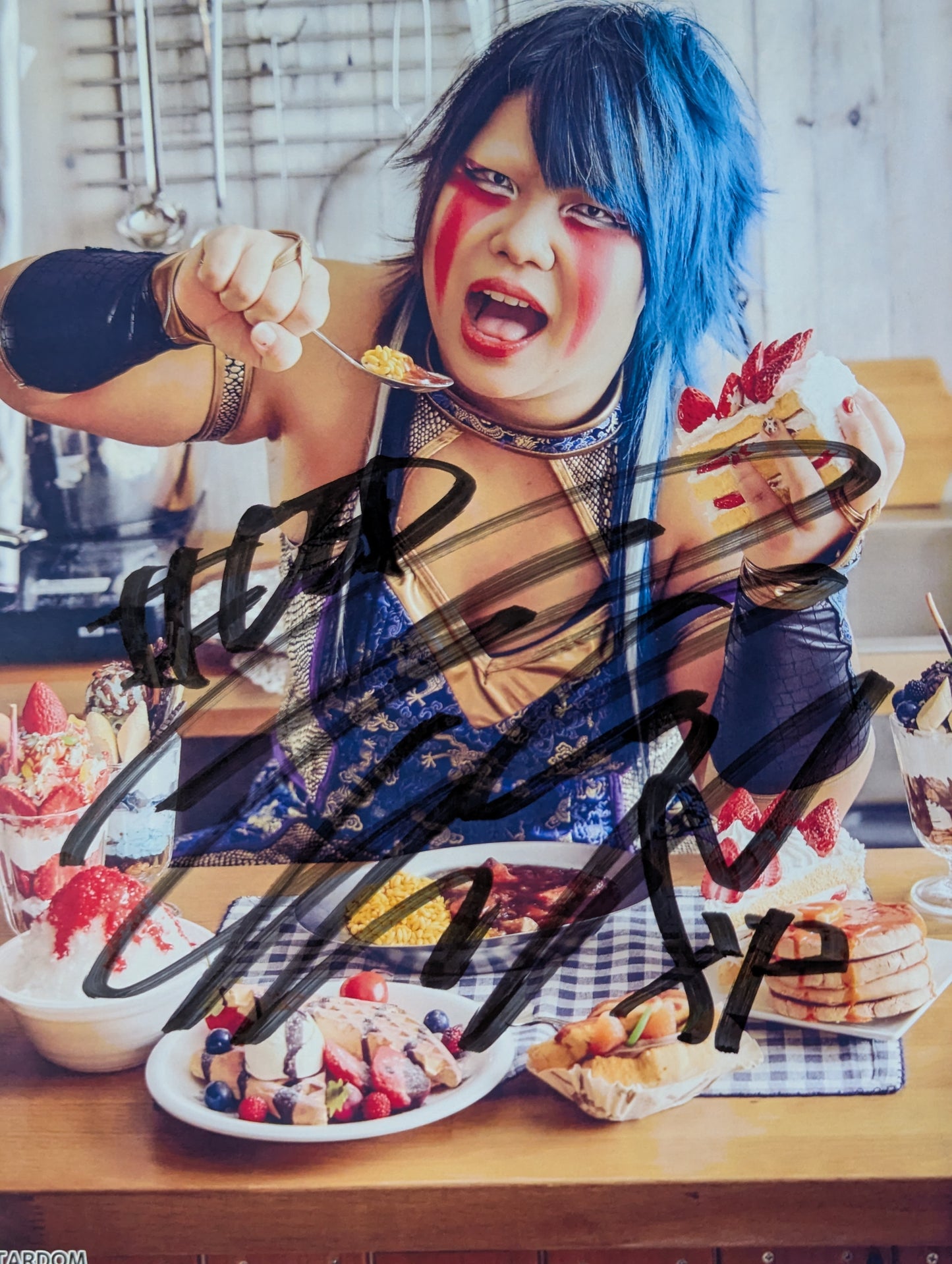Natsuko Tora hand signed autograph Starda Pro-Photo (B-8)