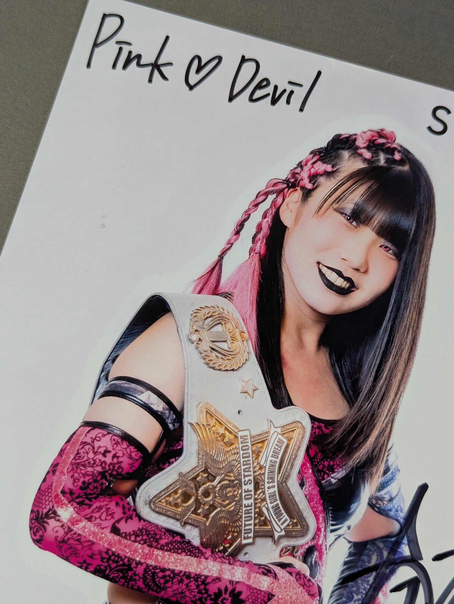 RINA hand signed autograph Starda Mu Pro-Photo (C-6)