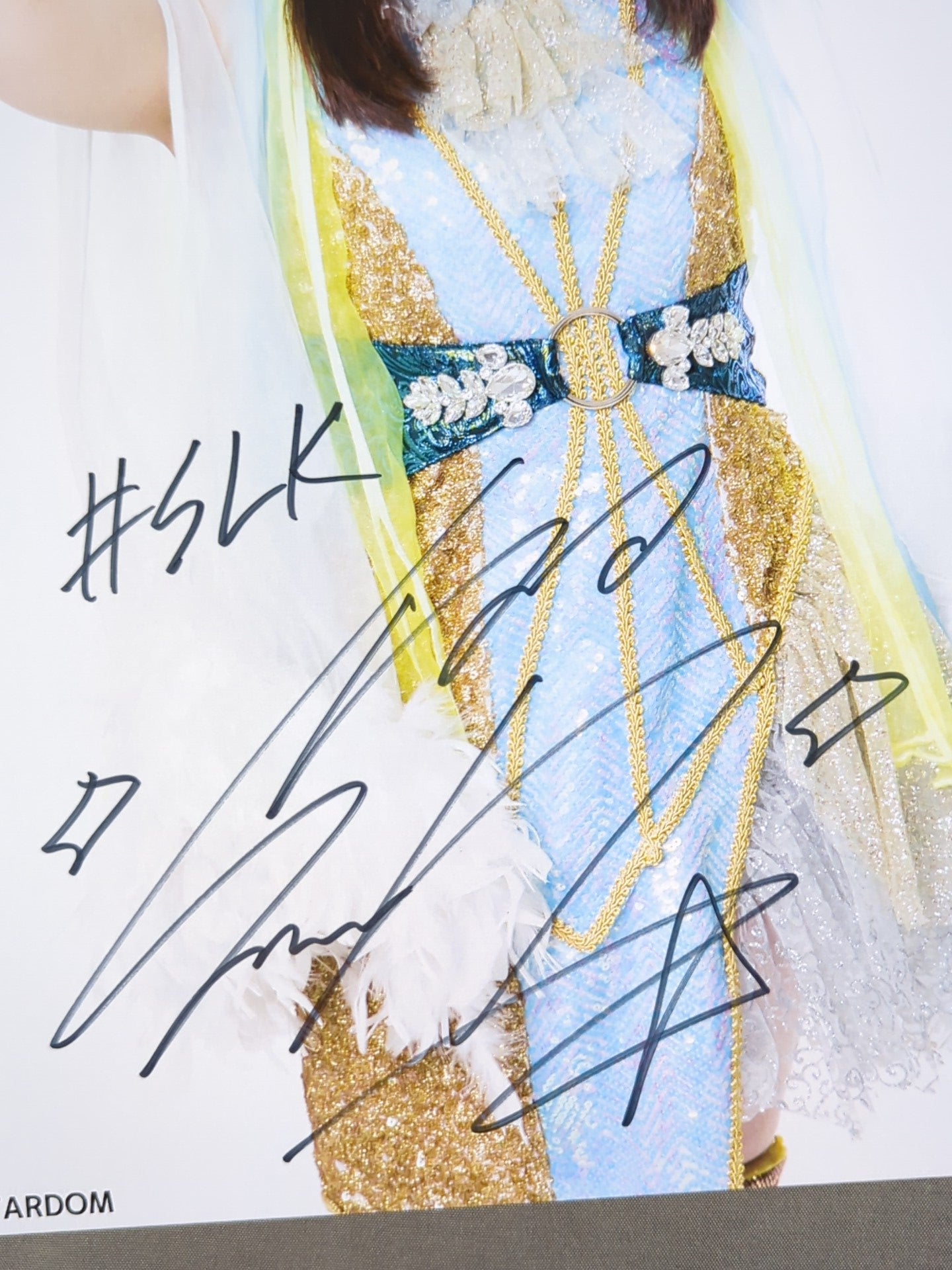 STARLIGHT KID hand signed autograph Starda Mu Pro-Photo (H-2)