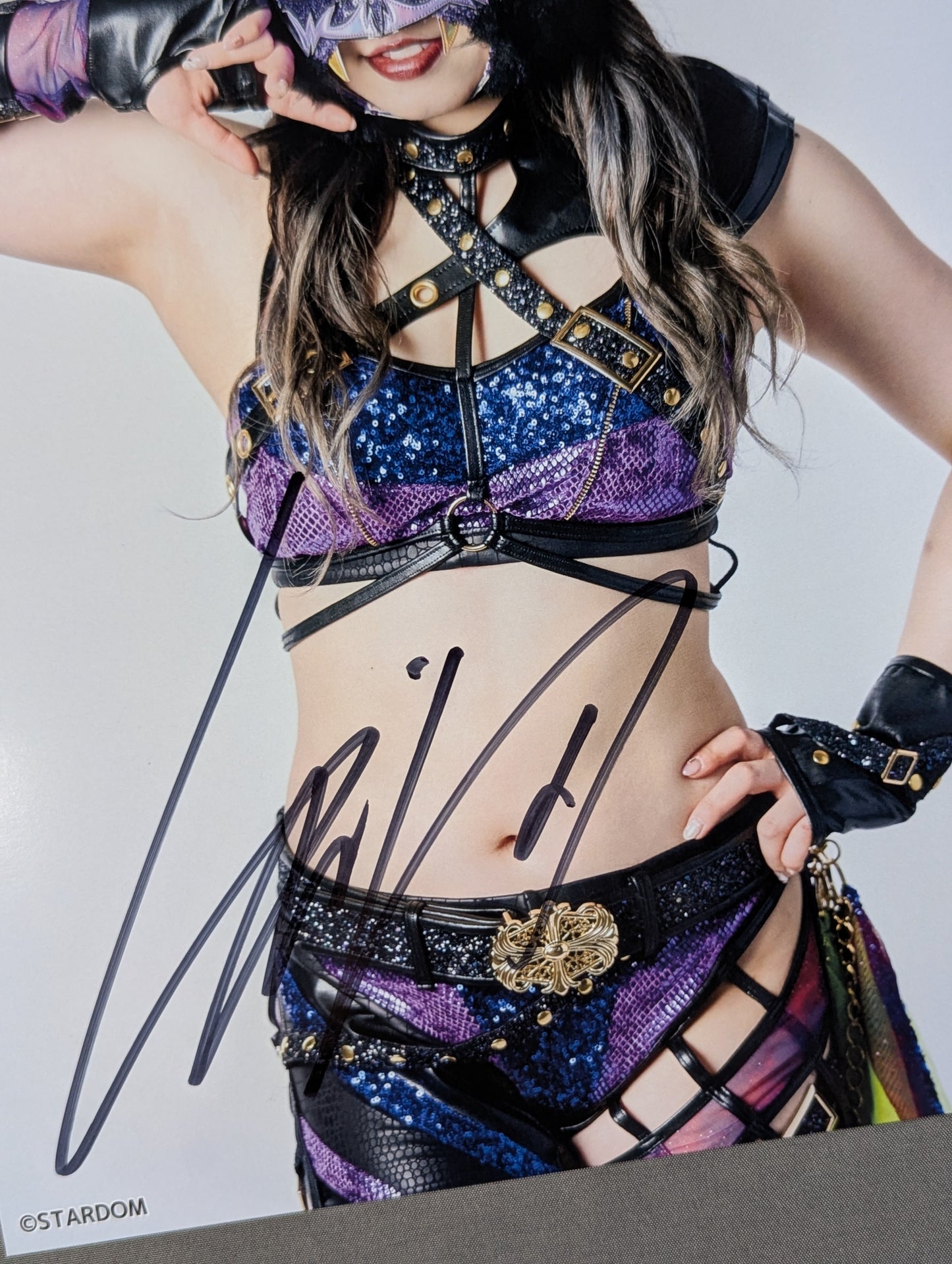 STARLIGHT KID hand signed autograph Starda Mu Pro-Photo (H-5)