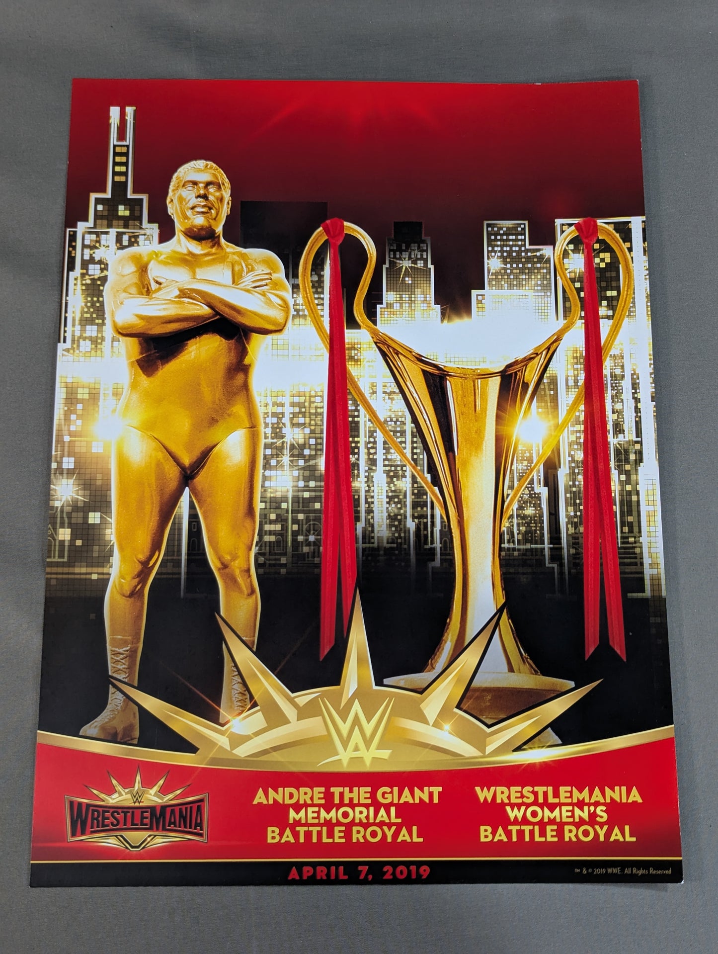 Andre the Giant Memorial Battle Royale & Women's Battle Royale WRESTLEMANIA35 Match Cards