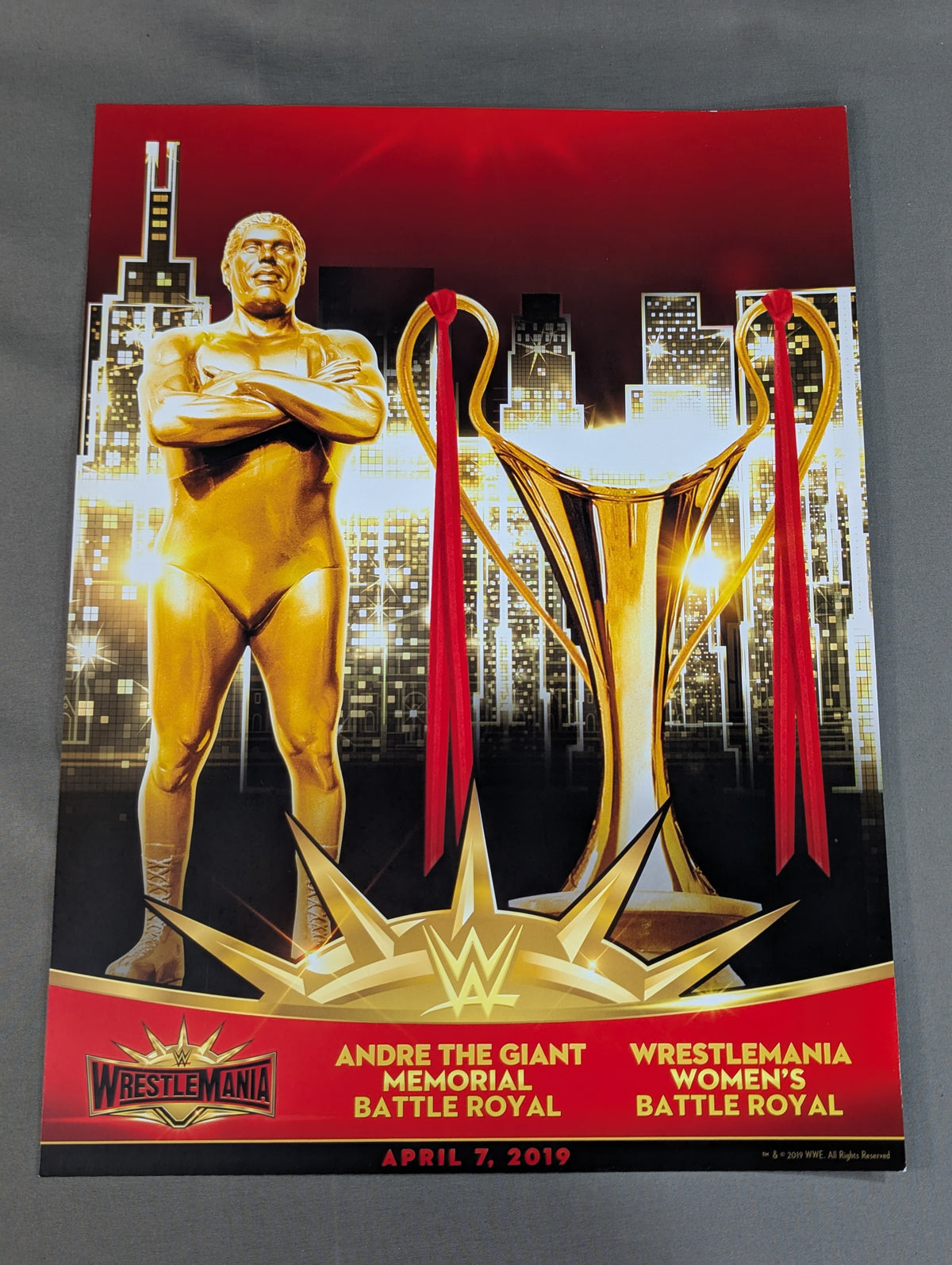 Andre the Giant Memorial Battle Royale & Women's Battle Royale WRESTLEMANIA35 Match Cards