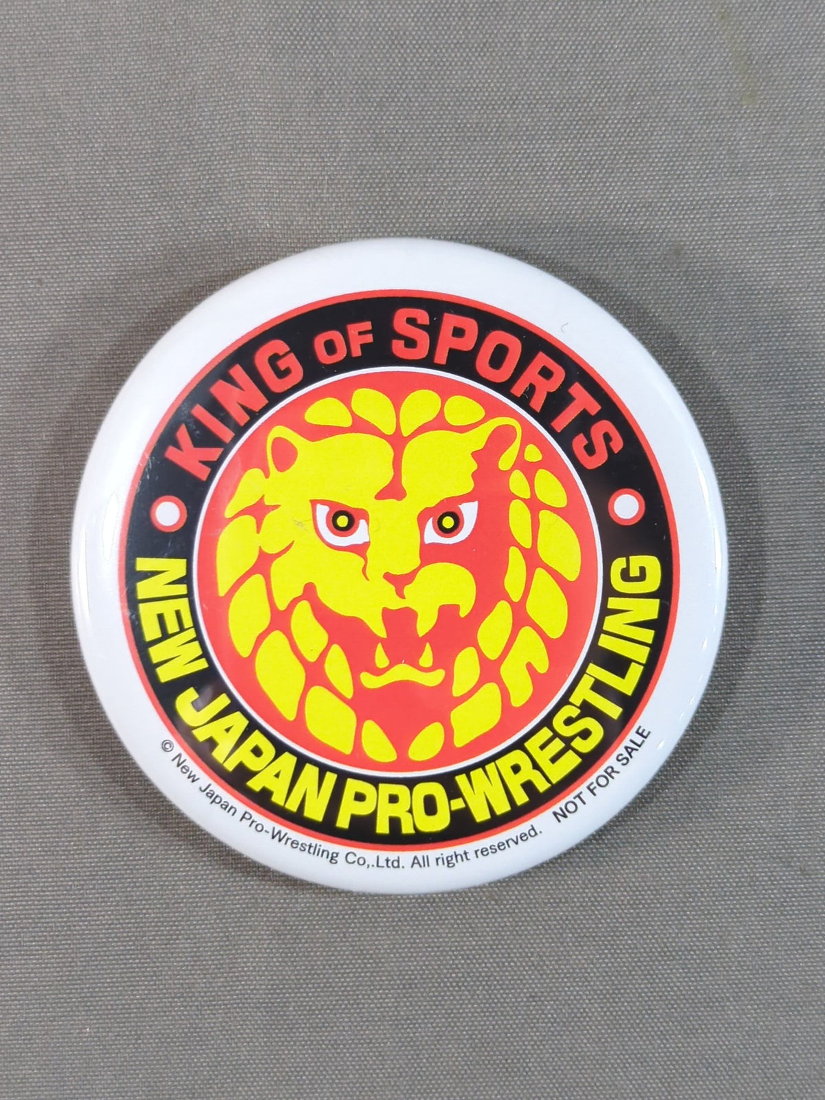 Lion Mark PinBack button