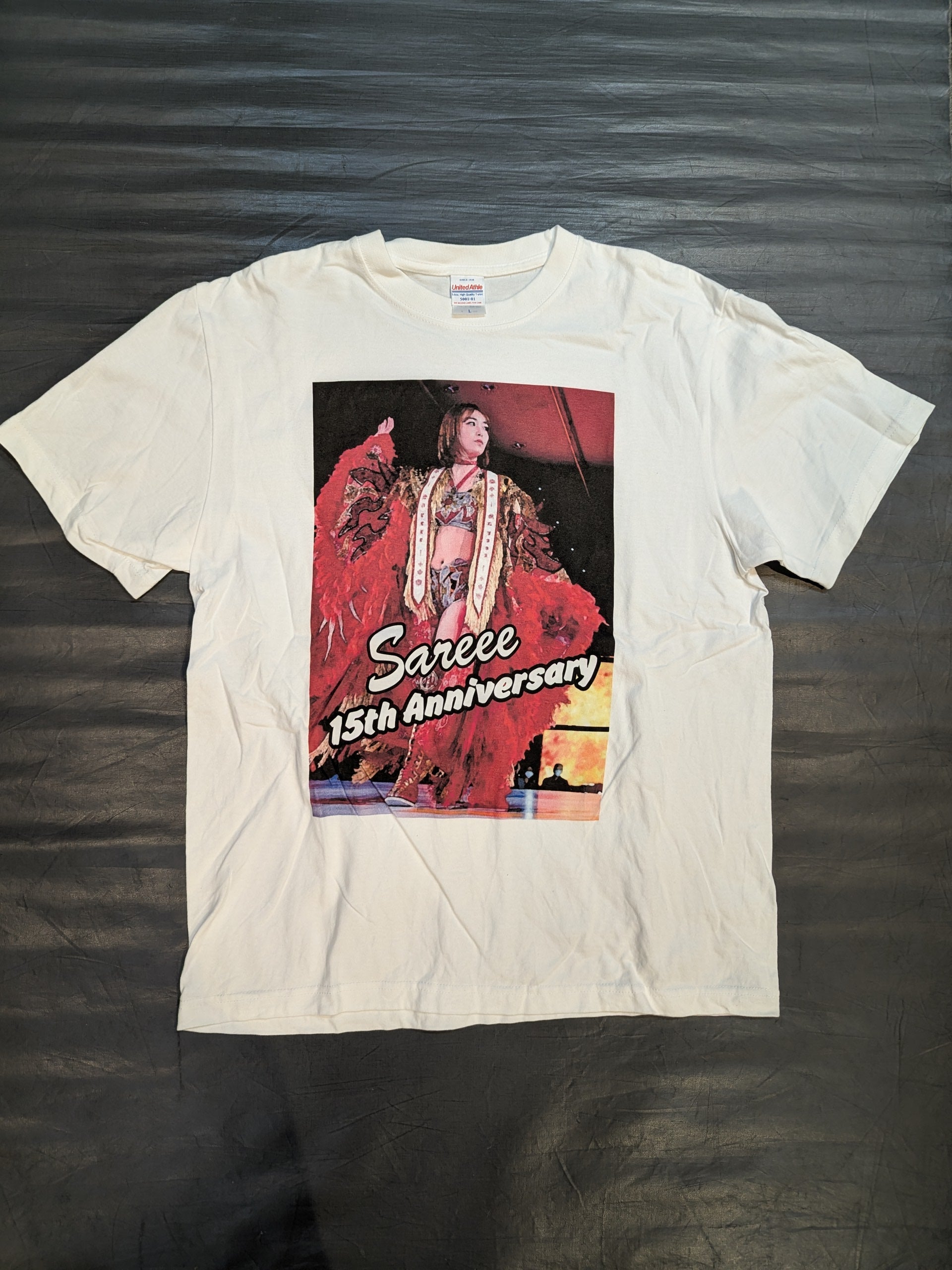 Sareee「15周年記念」Tシャツ(ホワイト) – 闘道館