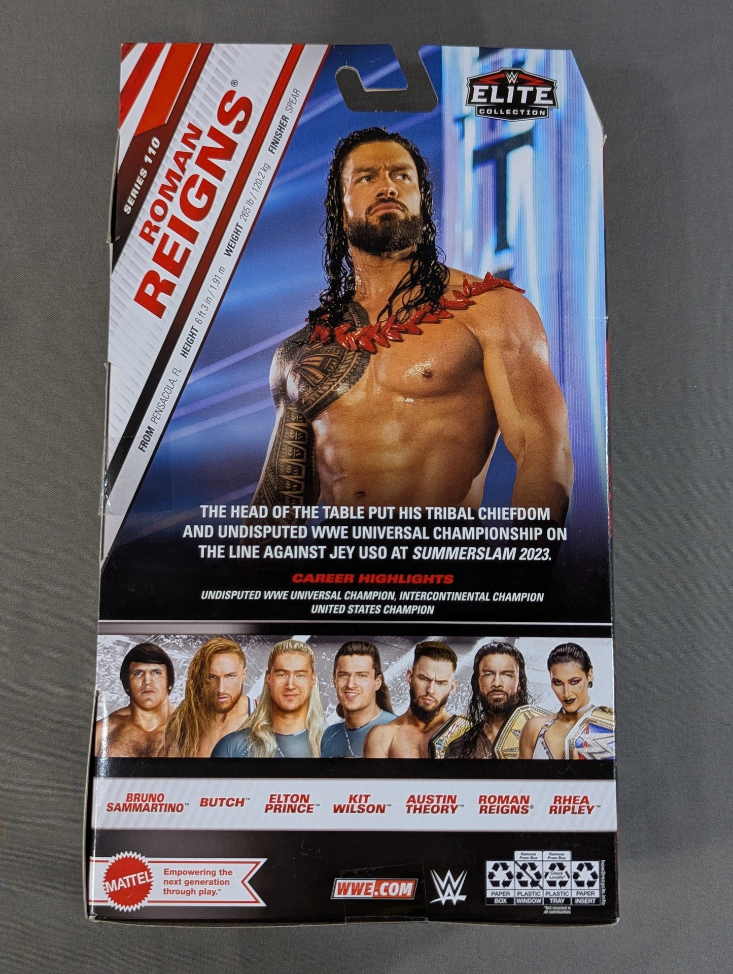 Roman Reigns (Belt & Ray)